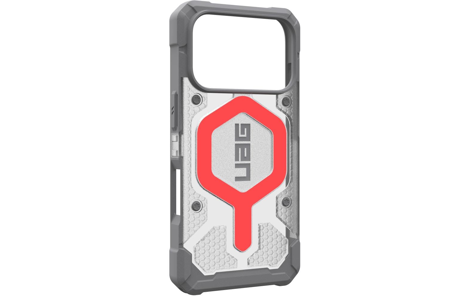Urban Armor Gear UAG – Pathfinder MS Halsbandhülle – für Apple iPhone 17 Pro Max – grau – TPU – mit Kordel