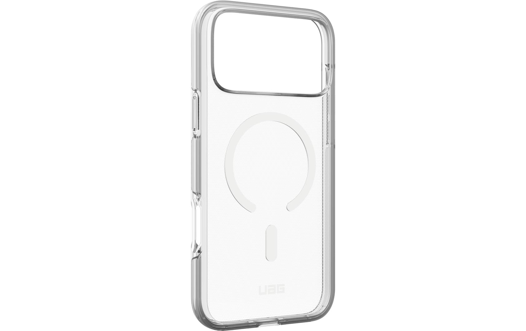 Urban Armor Gear Backcover Scout Clear – für Apple iPhone 17 Pro Max – transparent/weiss