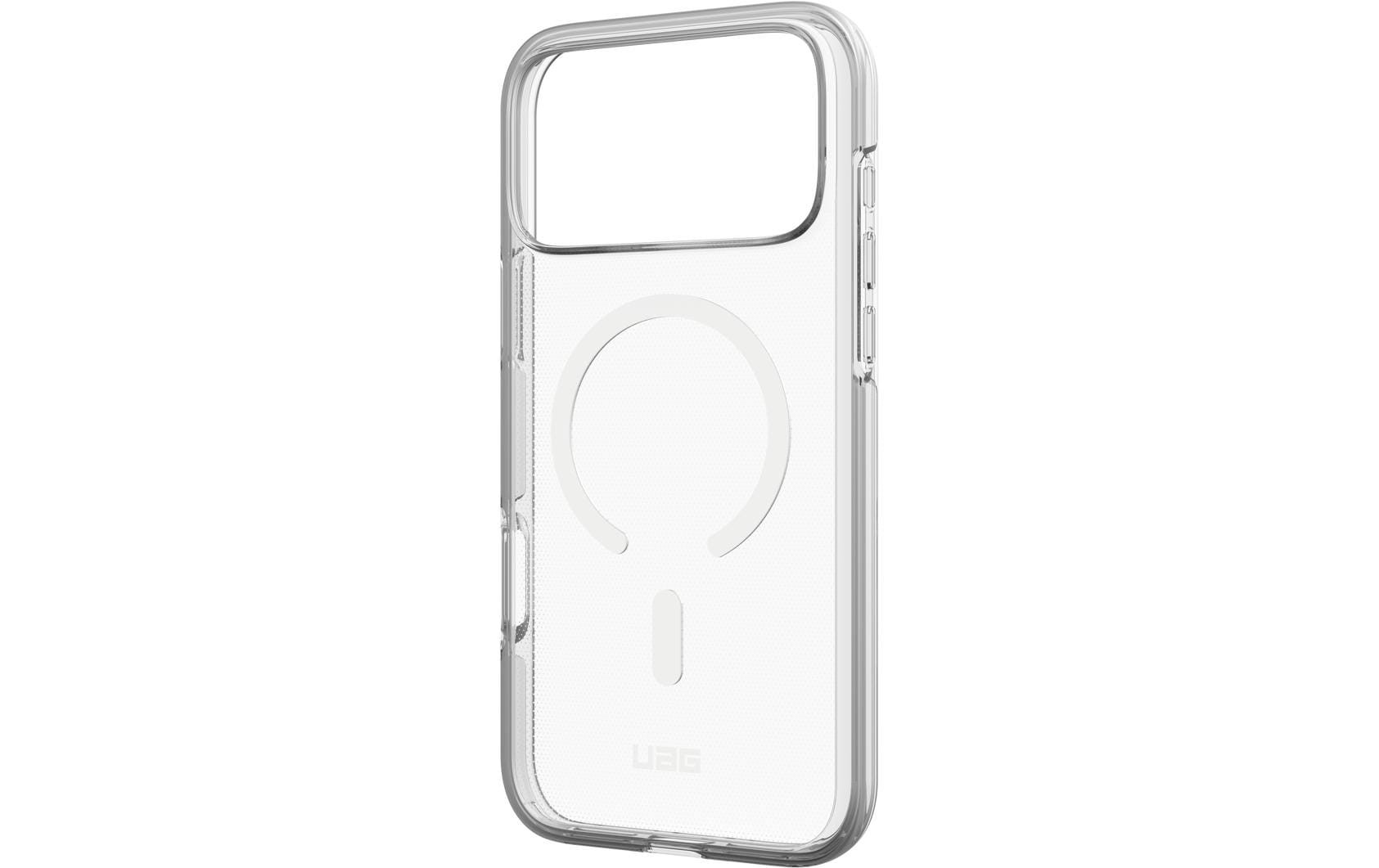 Urban Armor Gear Backcover Scout Clear – für Apple iPhone 17 Pro Max – transparent/weiss