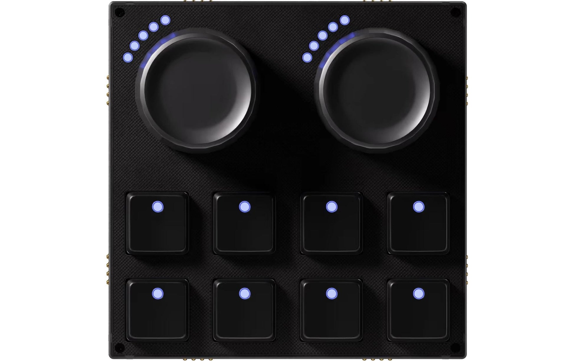 Intech Grid 3 TEK2 – Controller-Modul, 2× Jogwheels, 8× Druckknöpfe, schwarz