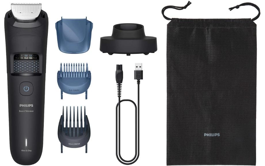 Philips Bartschneider Serie 5000 BT5780/15 – 0,4–20 mm, 100 min – Schwarz, Nass & Trocken