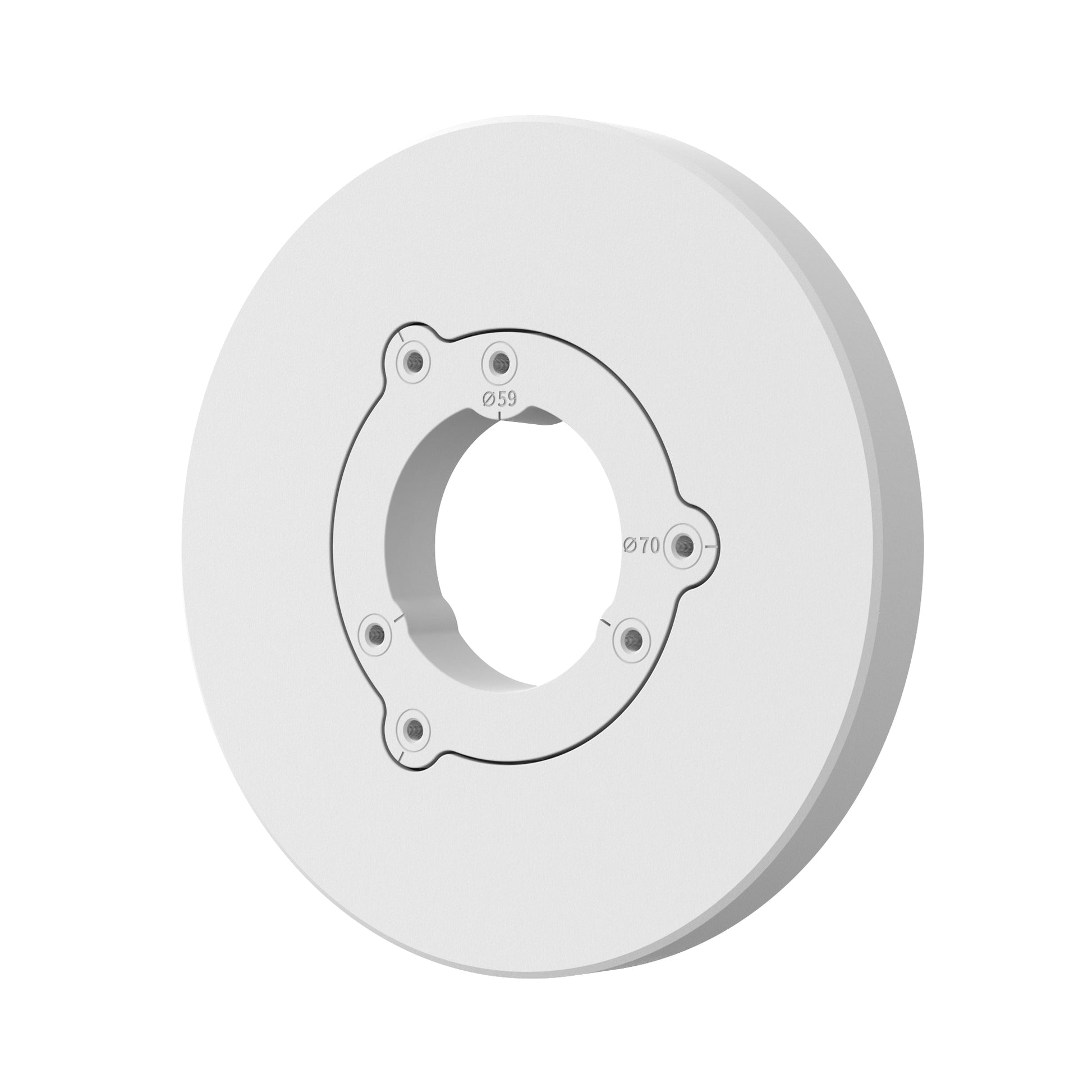 Hanwha SBO-090GP Wandmontageadapter – für Hanwha QNO-C8083R, C9083R, ANO-L6012R und andere – Weiss