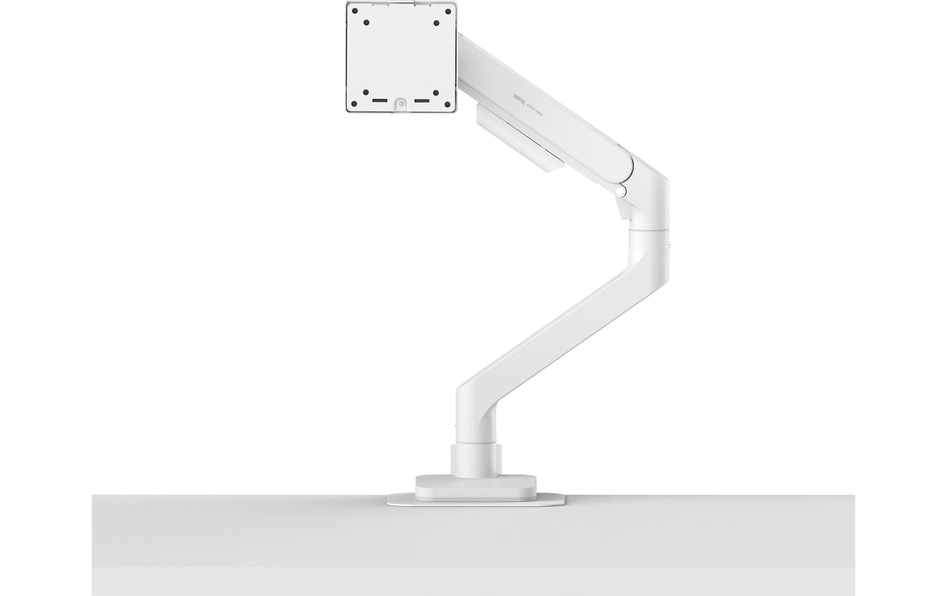 BenQ BSH02 – Monitorarm Tischhalterung – Klemme/Durchführung – 1 Monitor – 17–45" – VESA 75×75/100×100 mm – weiss