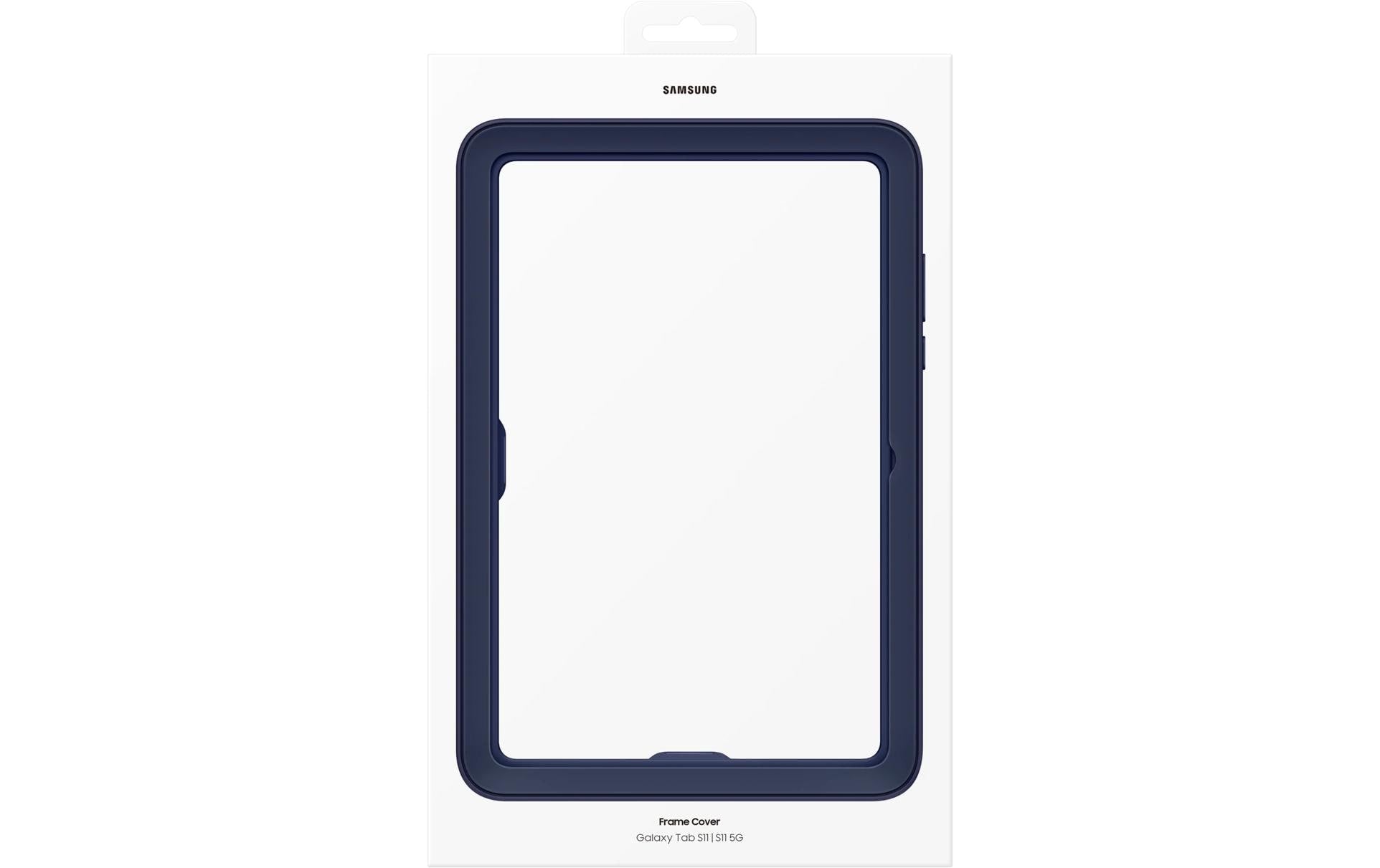 Samsung Frame Cover Notebook-Schutzhülle – für Galaxy Tab S11, 11", Stossschutz, Kunststoff, Dunkelblau