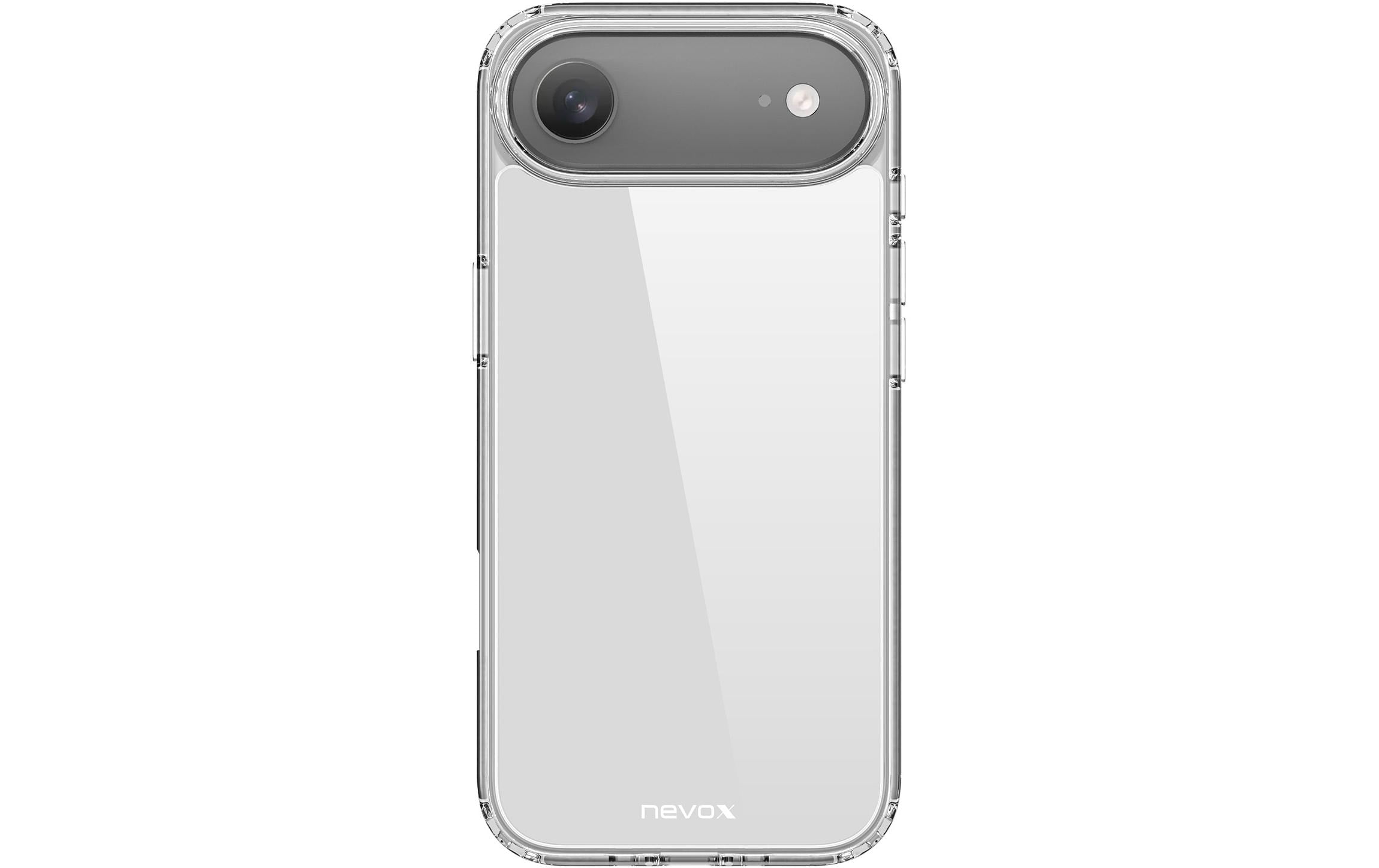 nevox StyleShell Flex Backcover – für Apple iPhone Air, TPU, Transparent