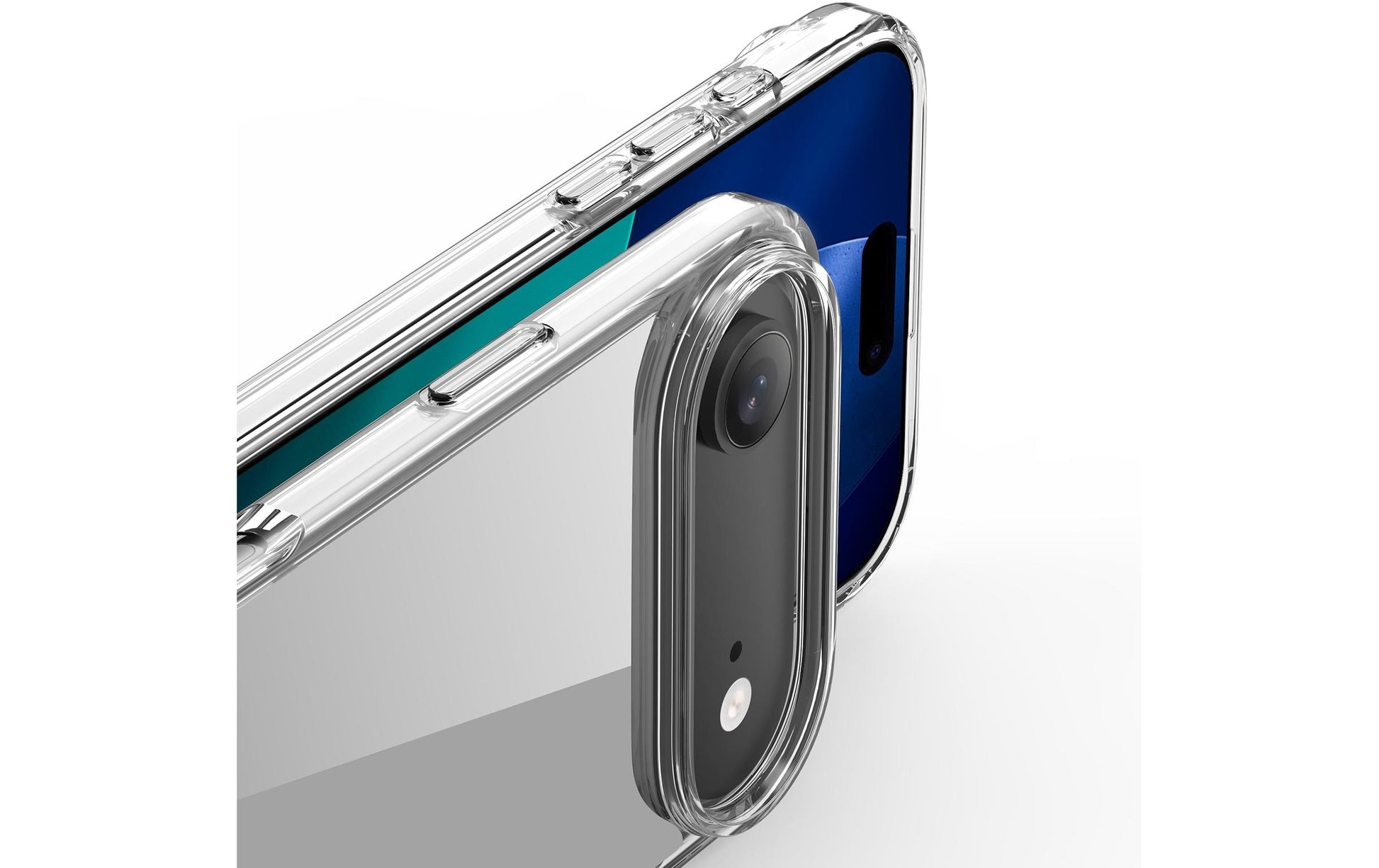 nevox StyleShell Flex Backcover – für Apple iPhone Air, TPU, Transparent