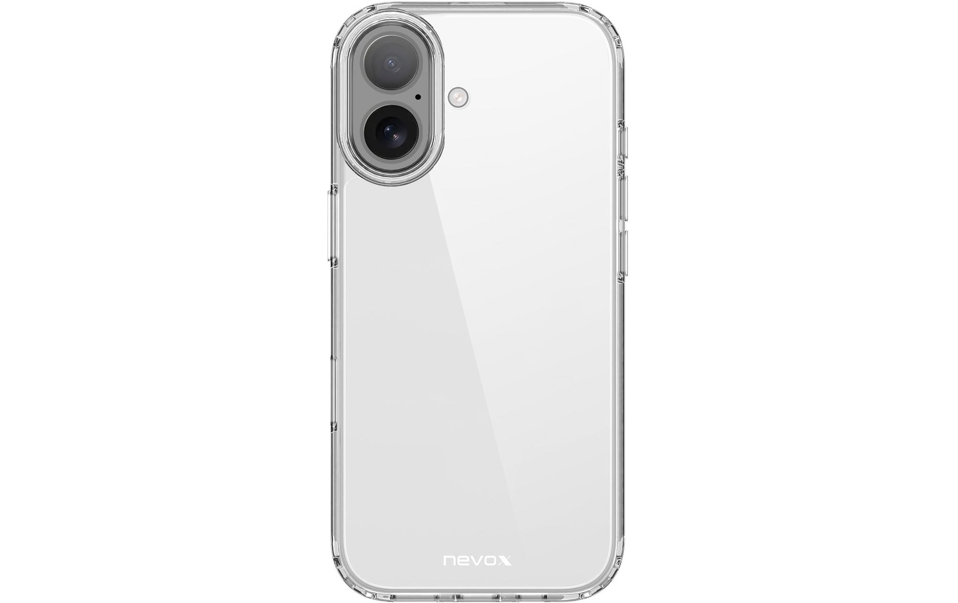 nevox StyleShell Backcover – für Apple iPhone 17, TPU, Transparent