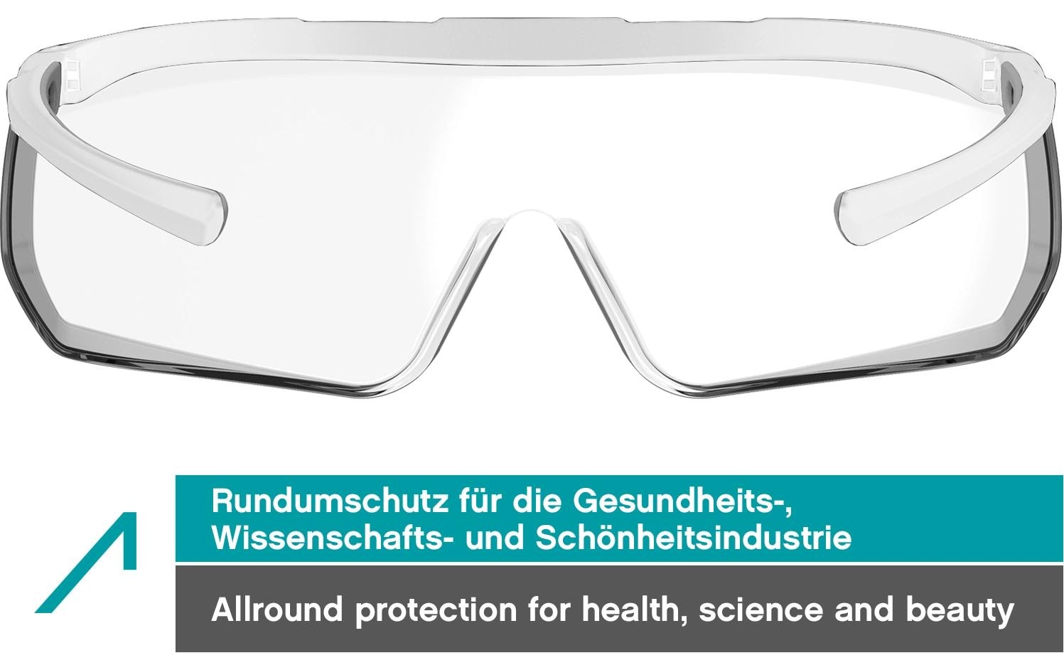 ACE Überbrille Evo 5006-T2 – klar, für Brillenträger, beschlagfrei, kratzfest