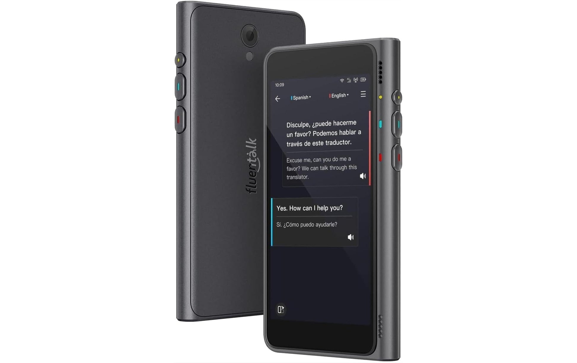 Timekettle Fluentalk T1 – AI-Übersetzer, Dunkelgrau