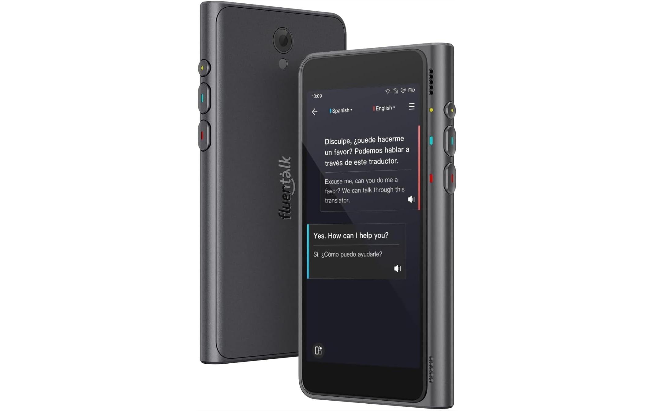Timekettle Fluentalk T1 – AI-Übersetzer, Dunkelgrau