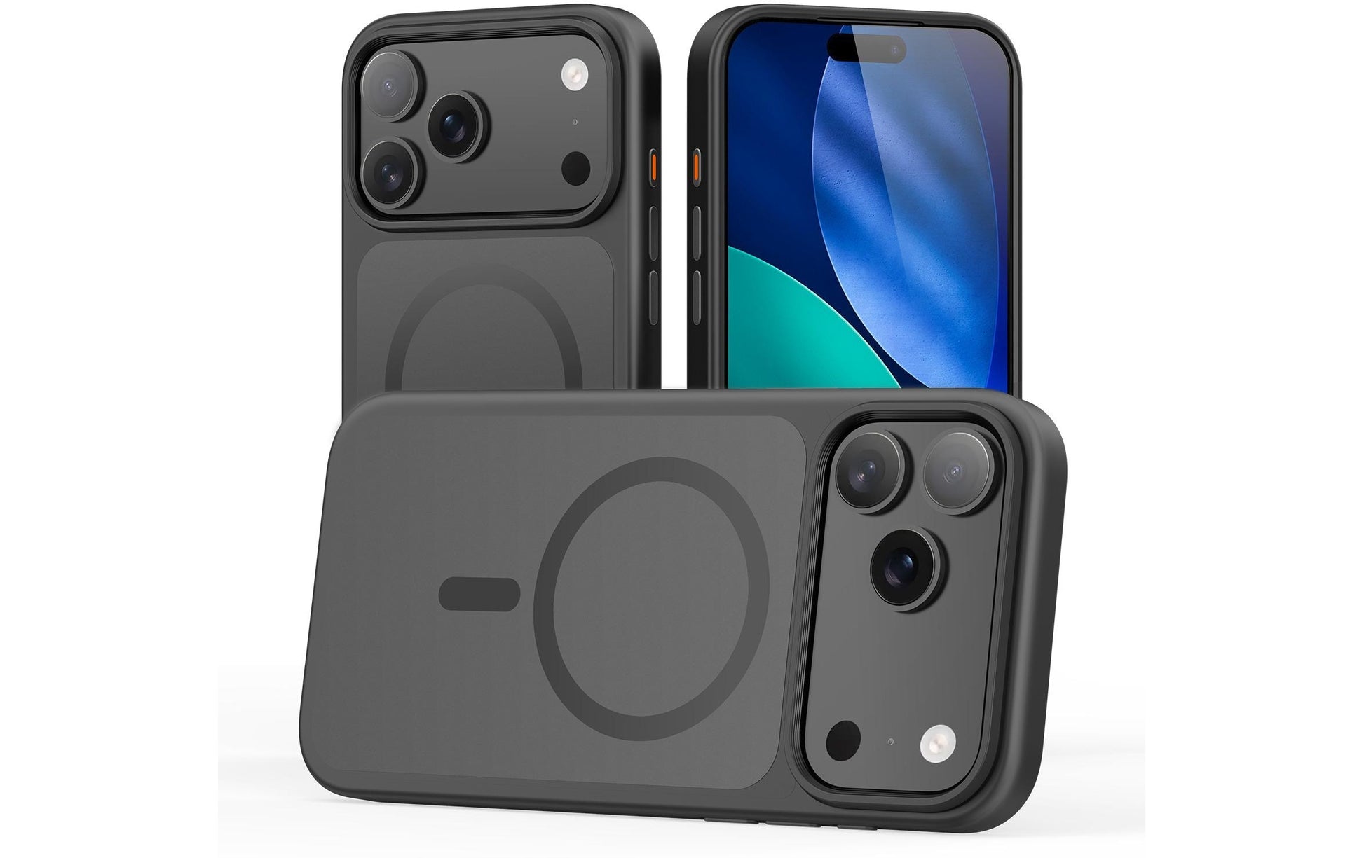 nevox StyleShell INVISIO Backcover – für Apple iPhone 17 Pro, TPU, Schwarz