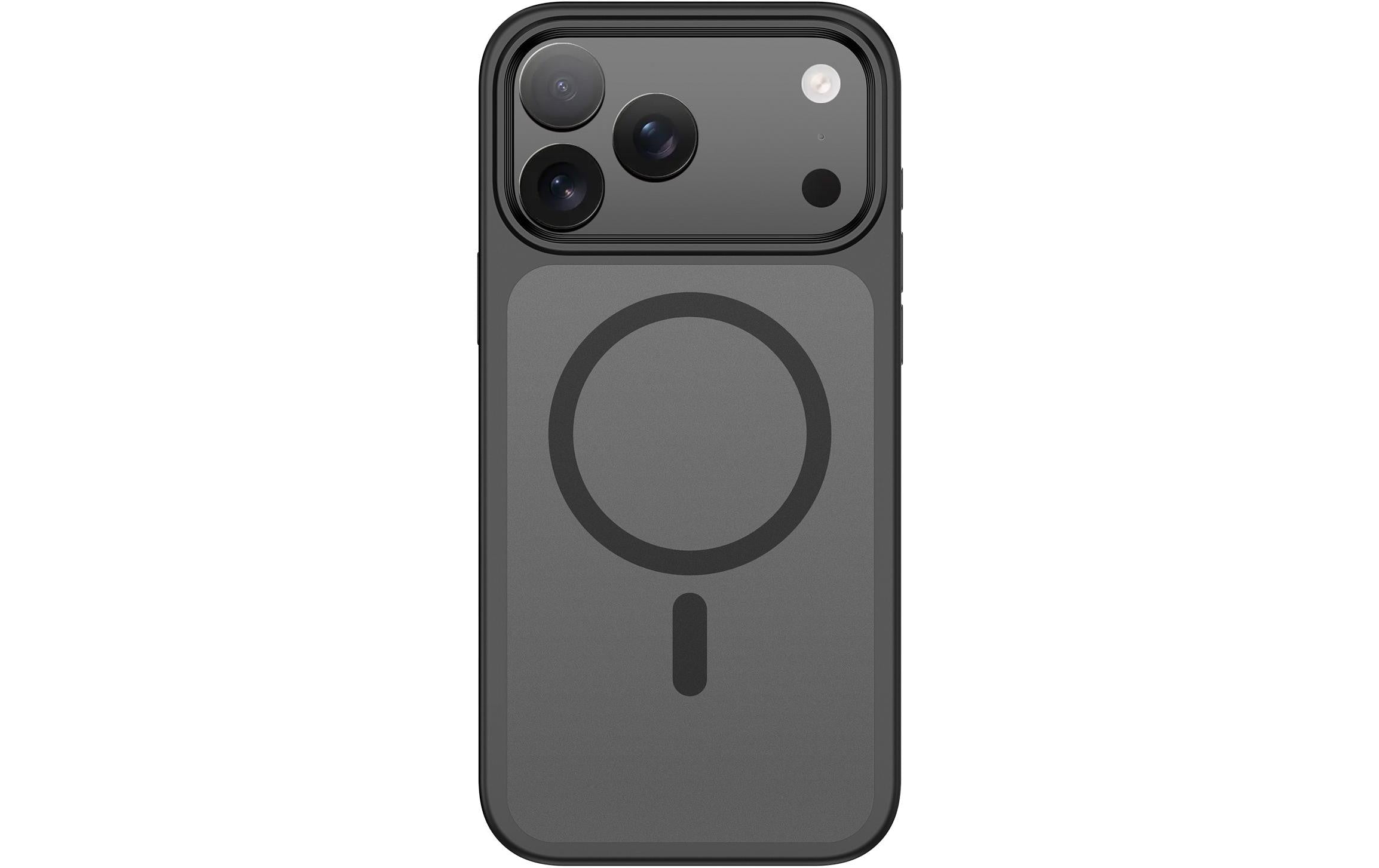 nevox StyleShell INVISIO Backcover – für Apple iPhone 17 Pro, TPU, Schwarz