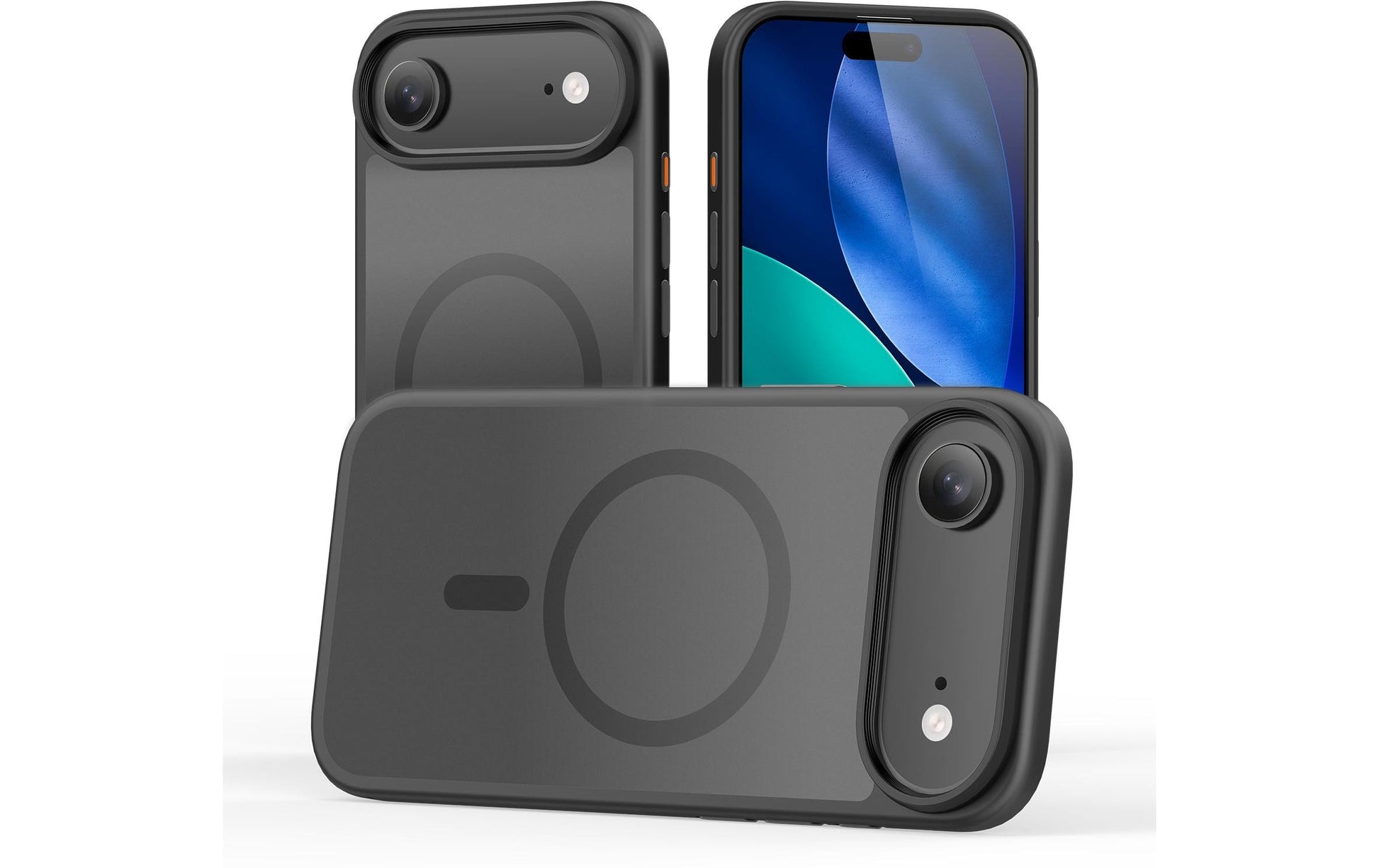 nevox StyleShell INVISIO – Backcover – für Apple iPhone Air, TPU, Schwarz