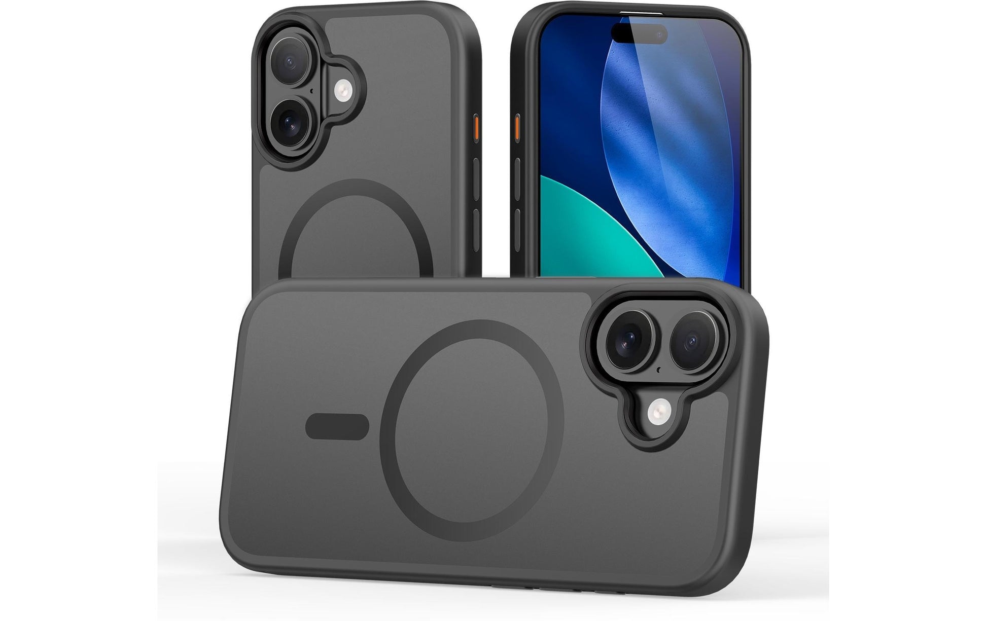 nevox StyleShell INVISIO Backcover – für Apple iPhone 17, TPU, schwarz