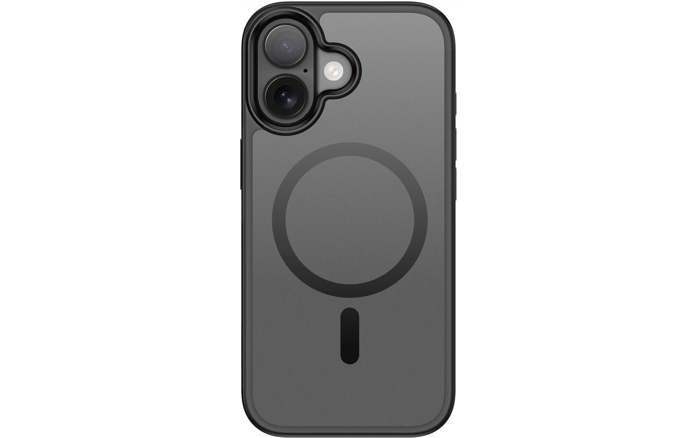 nevox StyleShell INVISIO Backcover – für Apple iPhone 17, TPU, schwarz