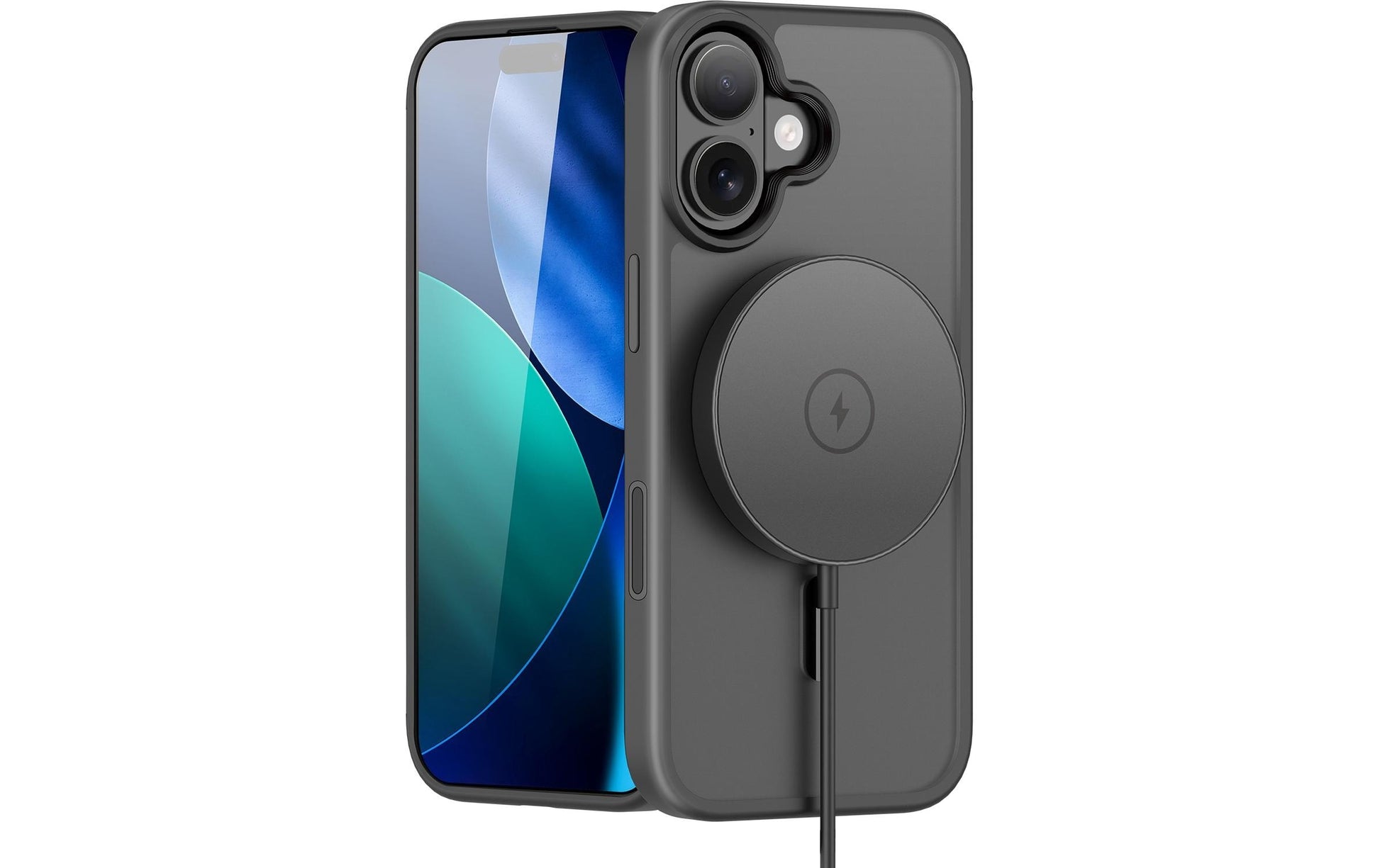 nevox StyleShell INVISIO Backcover – für Apple iPhone 17, TPU, schwarz