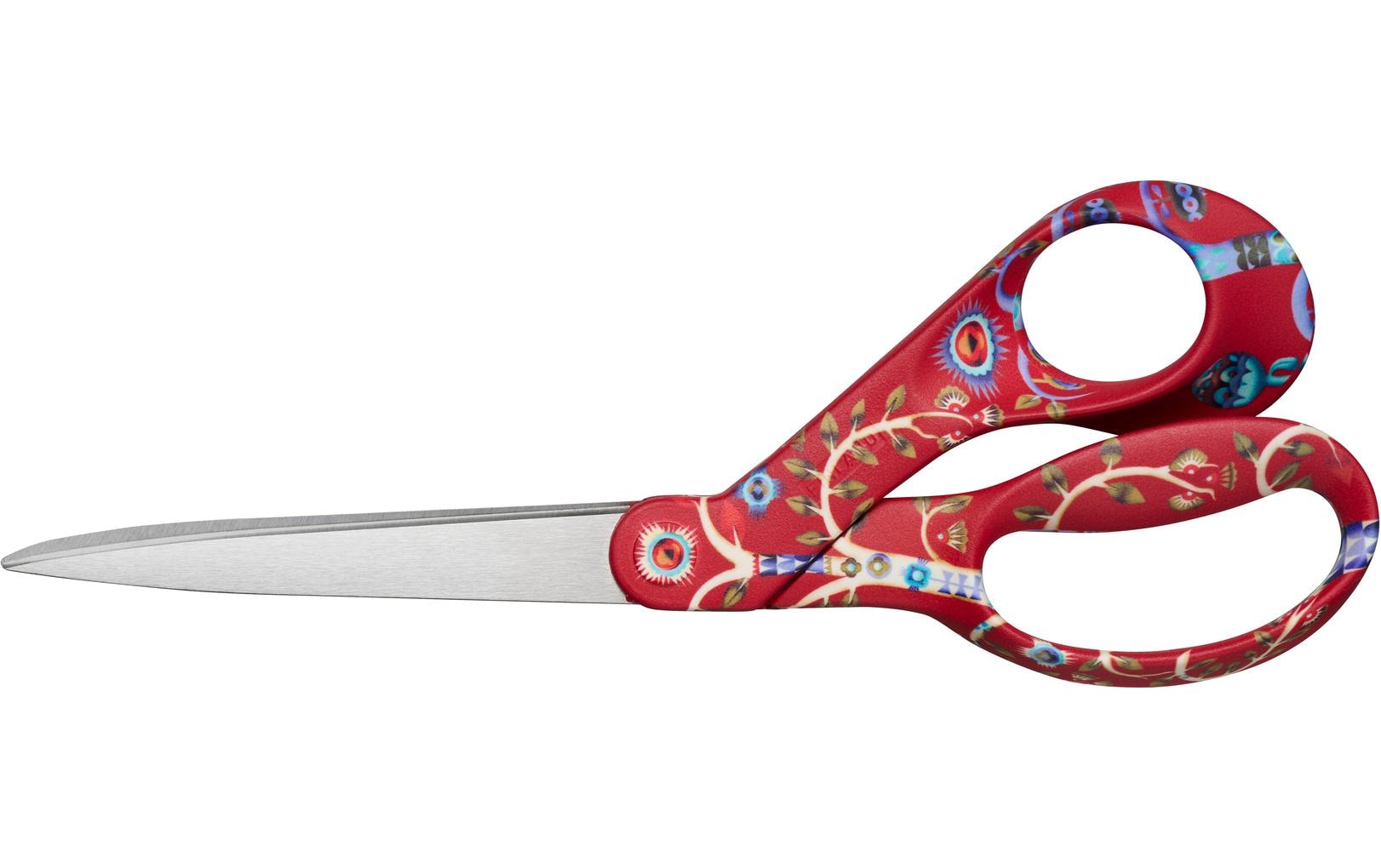 Fiskars Universalschere Taika – 21 cm, Edelstahl, Rot