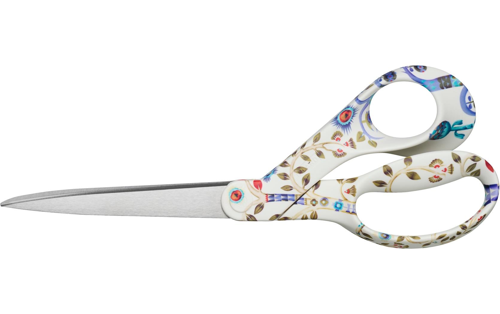 Fiskars Universalschere Taika – 21 cm, Edelstahl, für Rechts- und Linkshänder, mehrfarbig