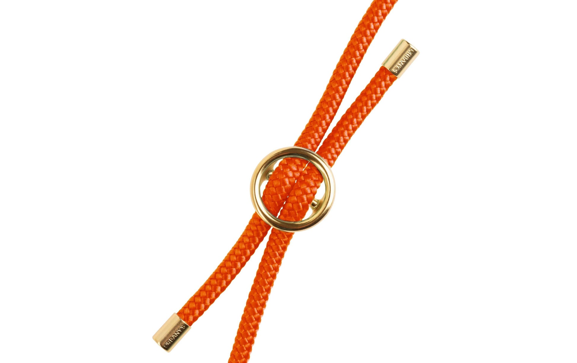 Urbany's Ringhalterung NECKLACE APEROL – für Apple iPhone 17, Kunststoff, Silber