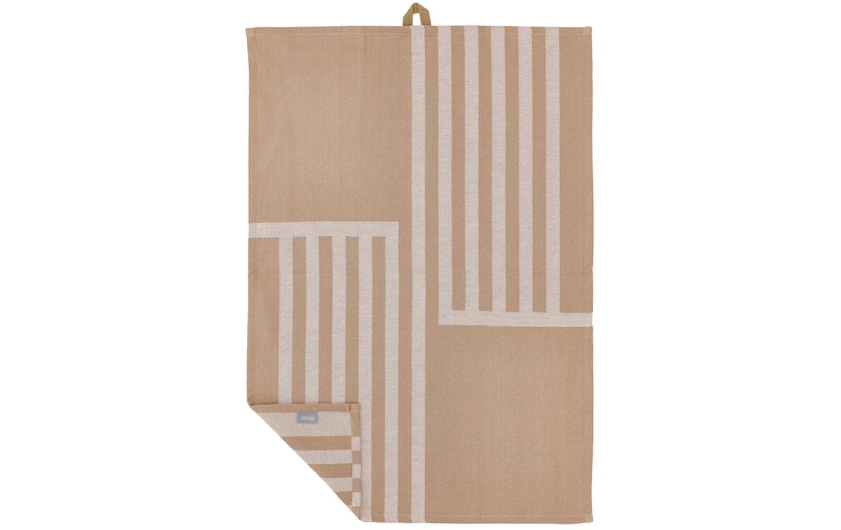 Södahl Geschirrtücher 2er-Set, 50 × 70 cm, Baumwolle, Taupe