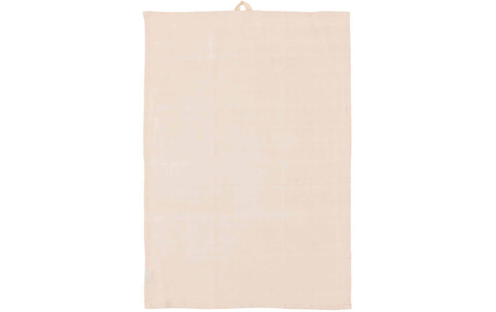 Södahl Geschirrtücher 2er-Set, 50 × 70 cm, Baumwolle, Taupe
