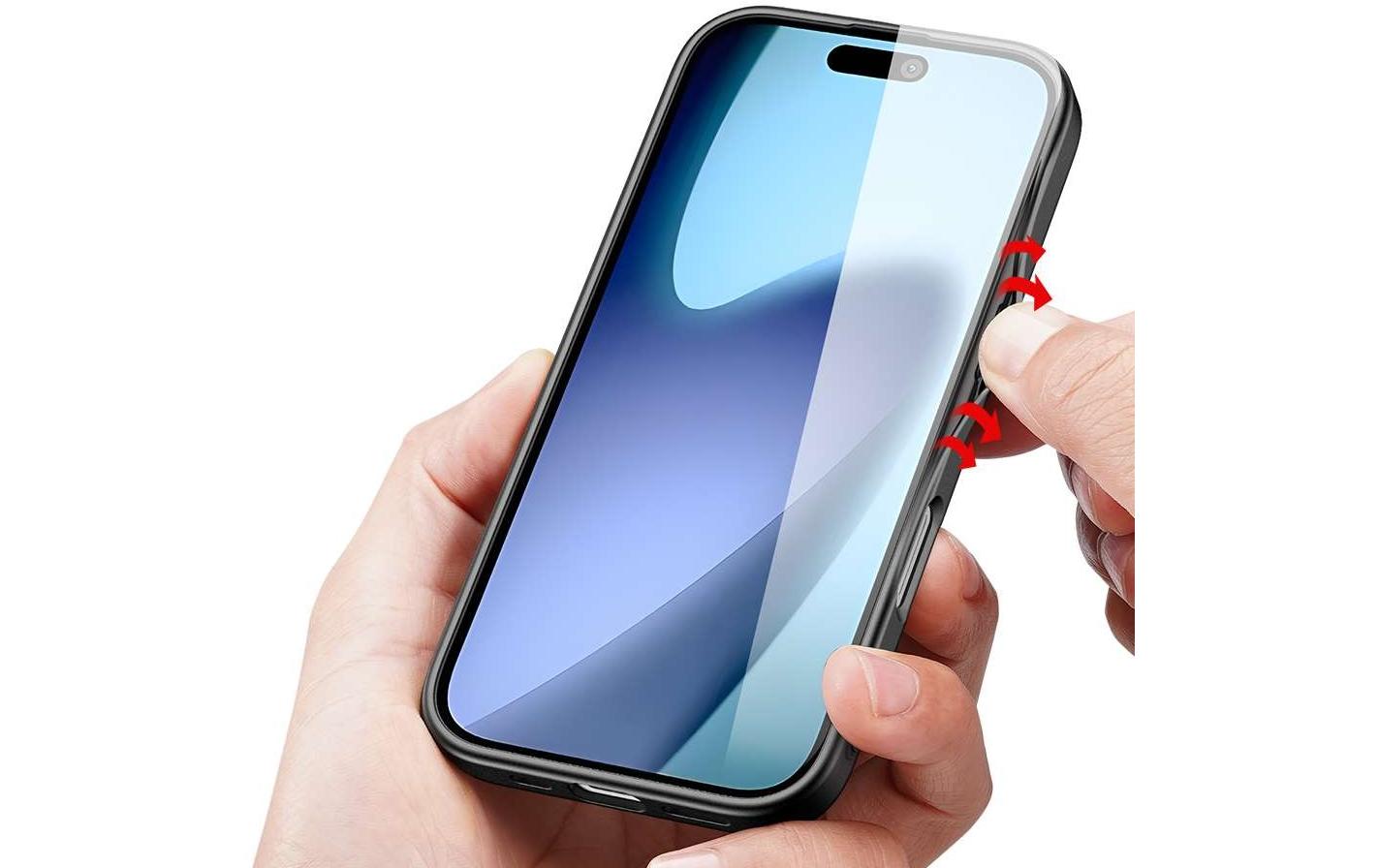 Nevox Backcover StyleShell NYLO – für Apple iPhone 17 – schwarz – TPU