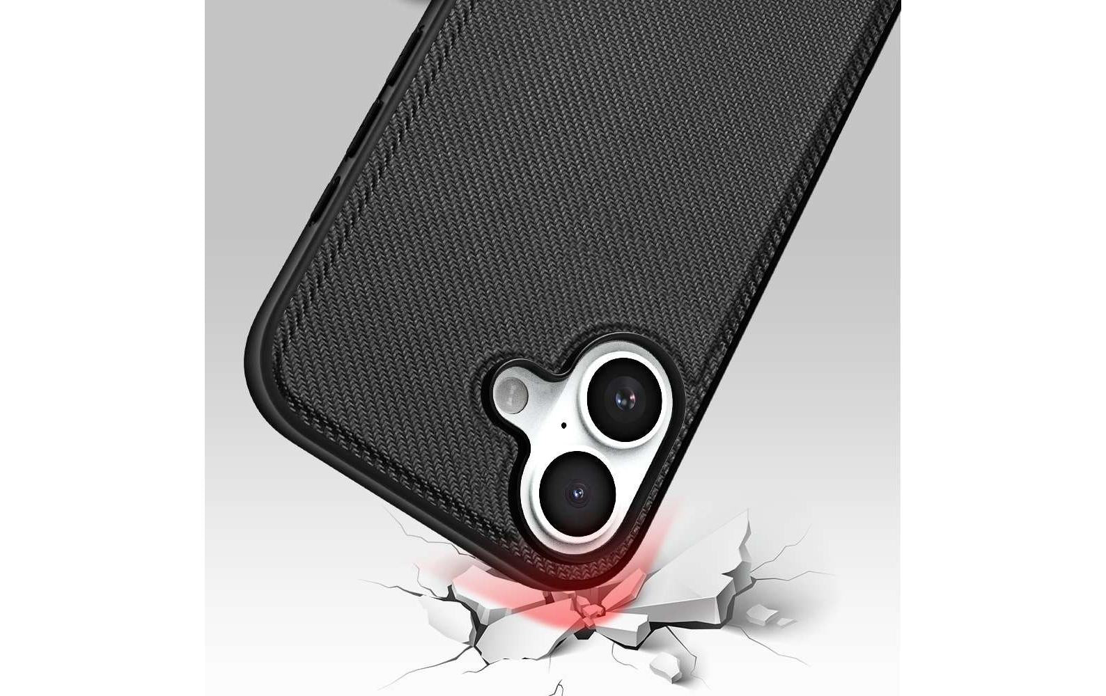 Nevox Backcover StyleShell NYLO – für Apple iPhone 17 – schwarz – TPU