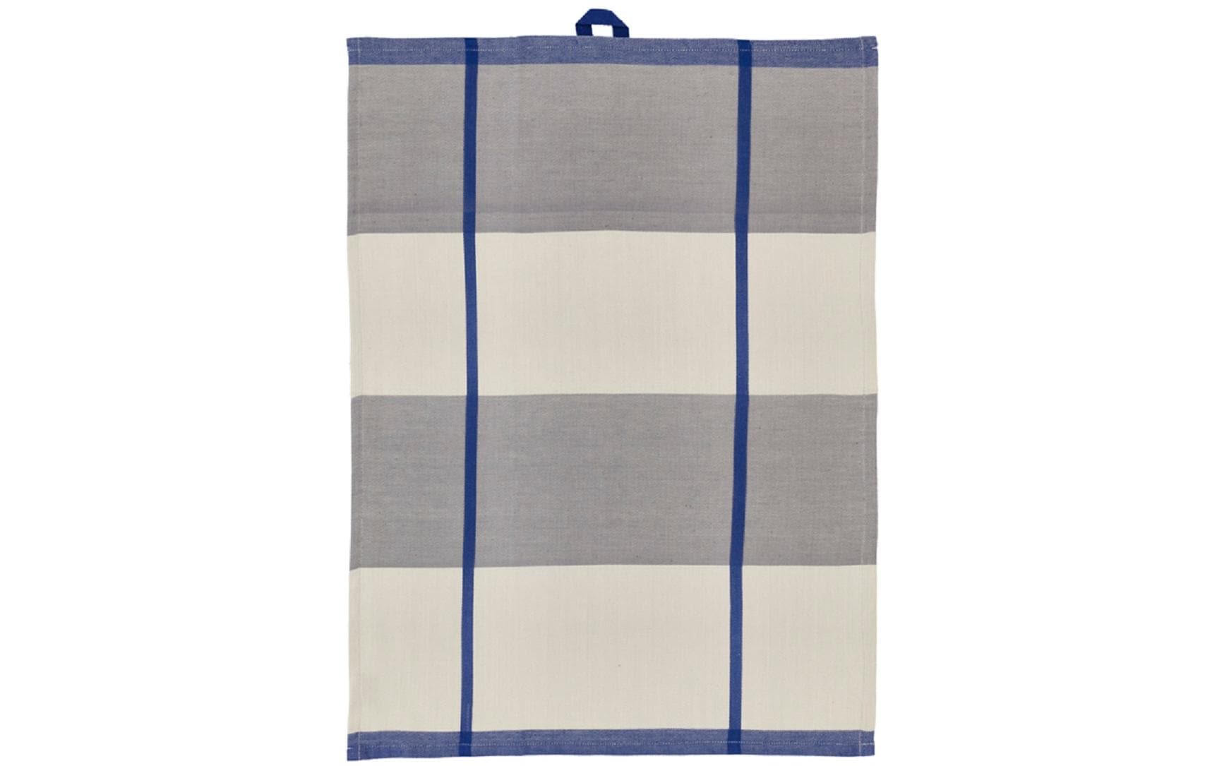 Södahl Geschirrtuch Blocks – 50 × 70 cm, Königsblau, Baumwolle, 2er-Set, OEKO-TEX