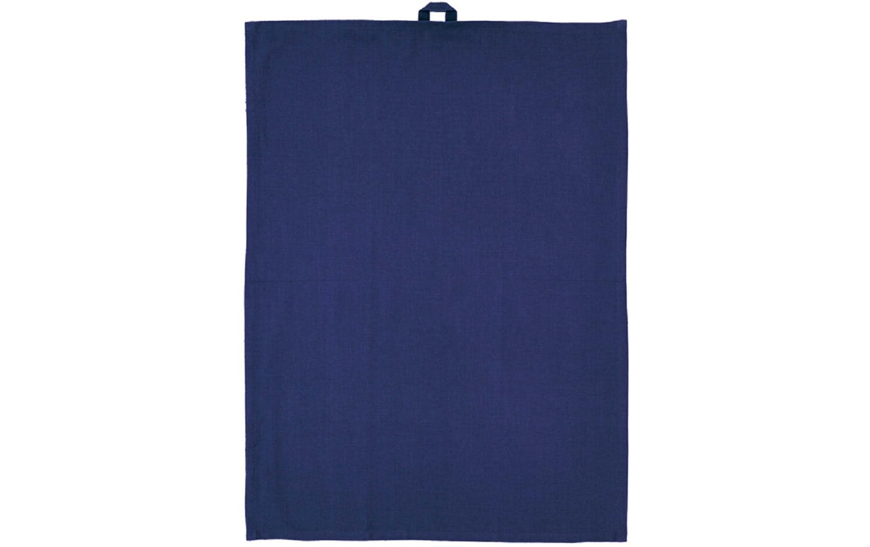 Södahl Geschirrtuch Blocks – 50 × 70 cm, Königsblau, Baumwolle, 2er-Set, OEKO-TEX