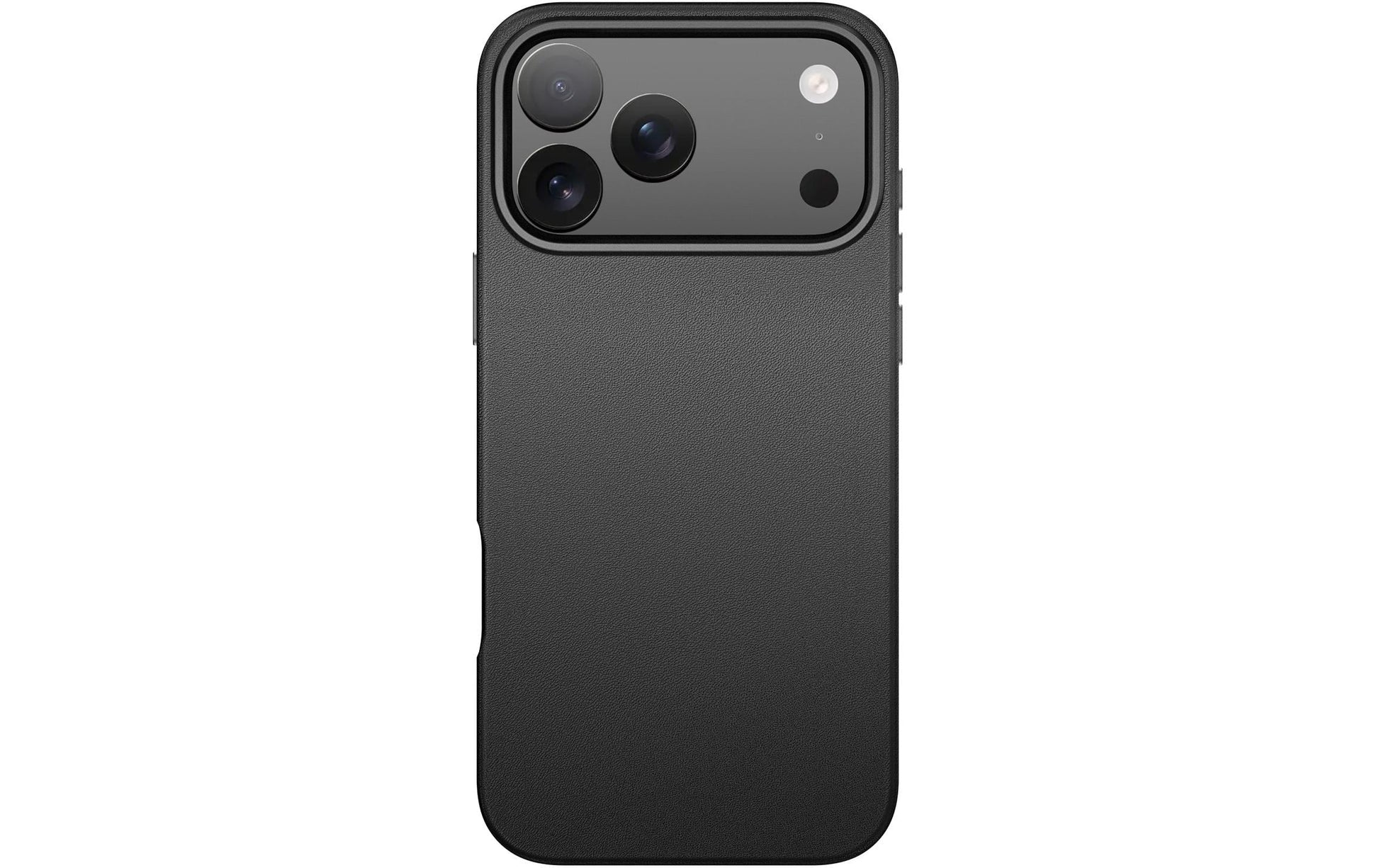 Nevox StyleShell PRO Backcover – für Apple iPhone 17 Pro, Leder, Schwarz