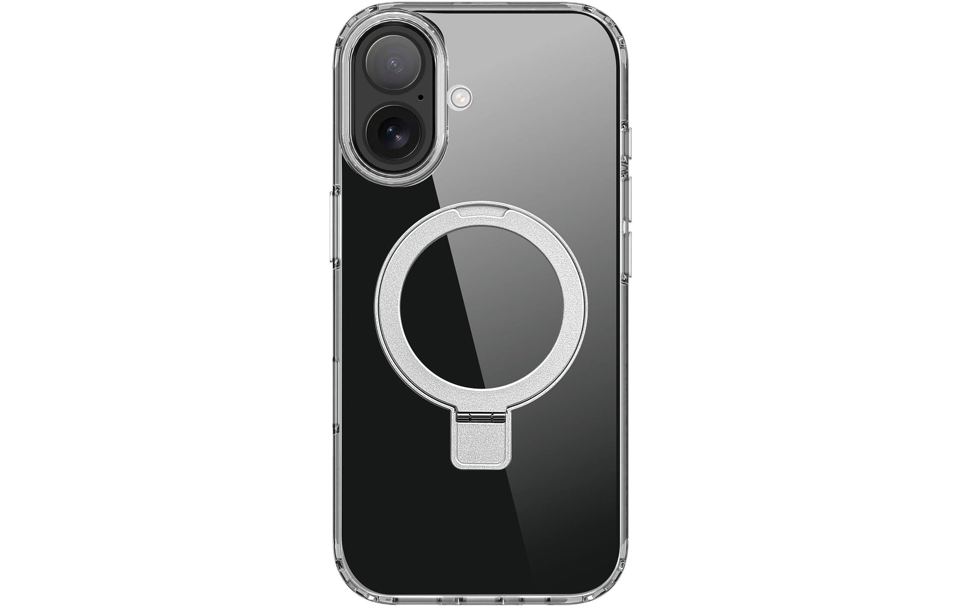 nevox StyleShell SHOCKFlex Backcover – für Apple iPhone 17, mit Ständer, TPU, Transparent