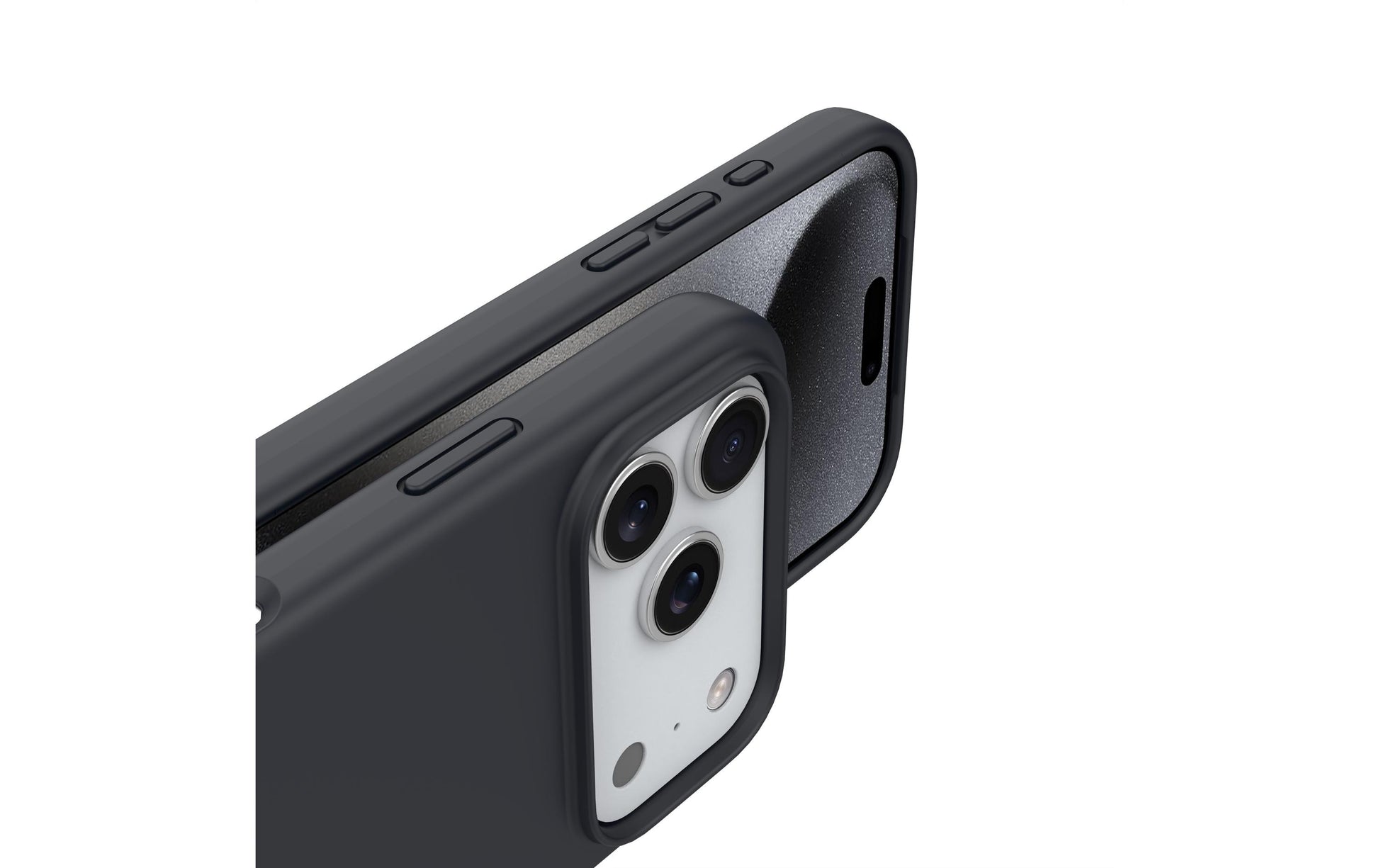 nevox StyleShell SHOCK Backcover – für Apple iPhone 17 Pro, PC, Schwarz