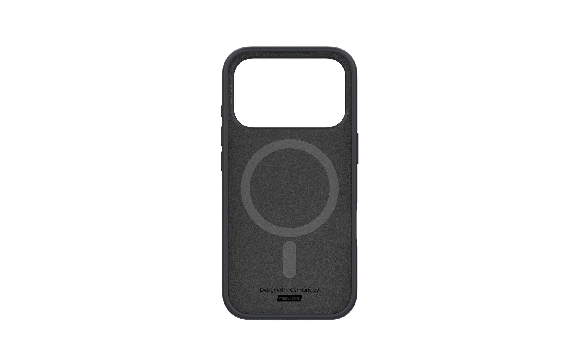 nevox StyleShell SHOCK Backcover – für Apple iPhone 17 Pro, MagSafe, PC, Schwarz