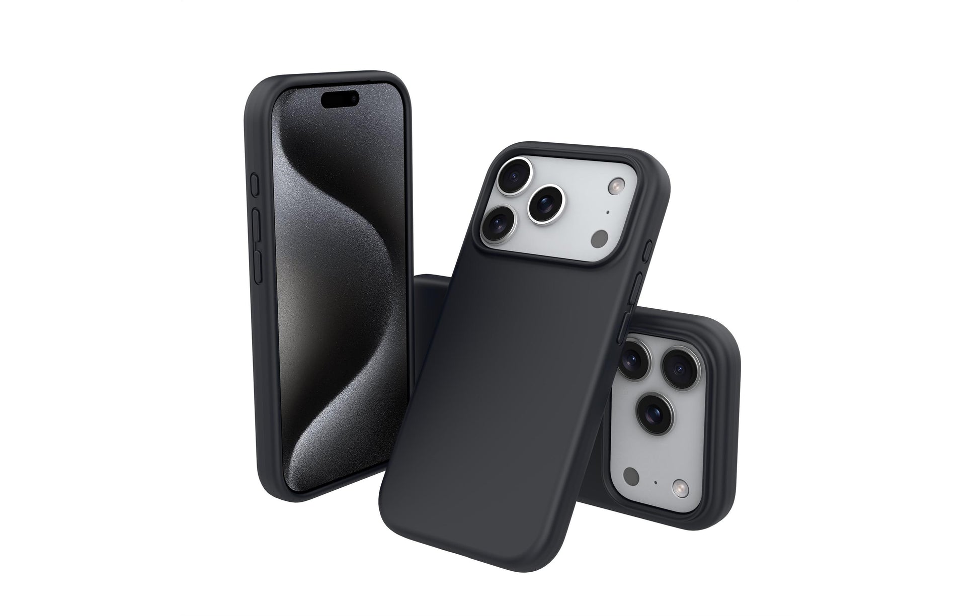 nevox StyleShell SHOCK Backcover – für Apple iPhone 17 Pro, MagSafe, PC, Schwarz