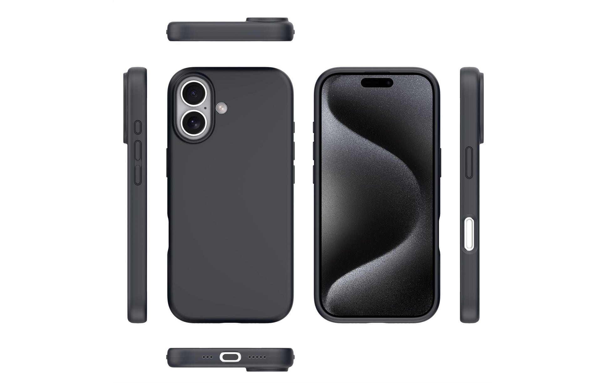nevox StyleShell SHOCK Backcover – für Apple iPhone 17, MagSafe, PC, schwarz