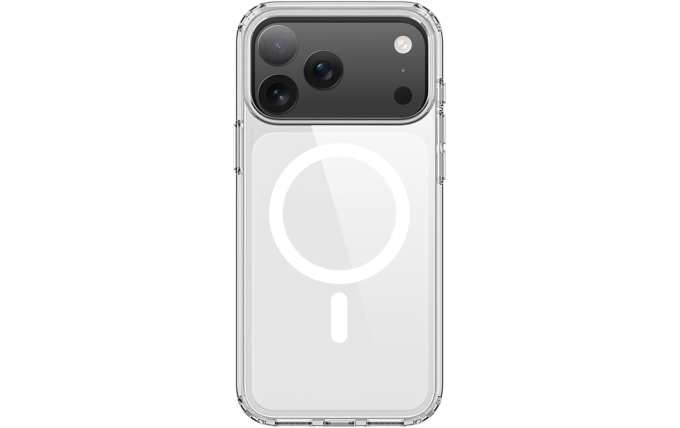 nevox StyleShell SHOCKFlex Backcover – für Apple iPhone 17 Pro Max, MagSafe, PC, Transparent