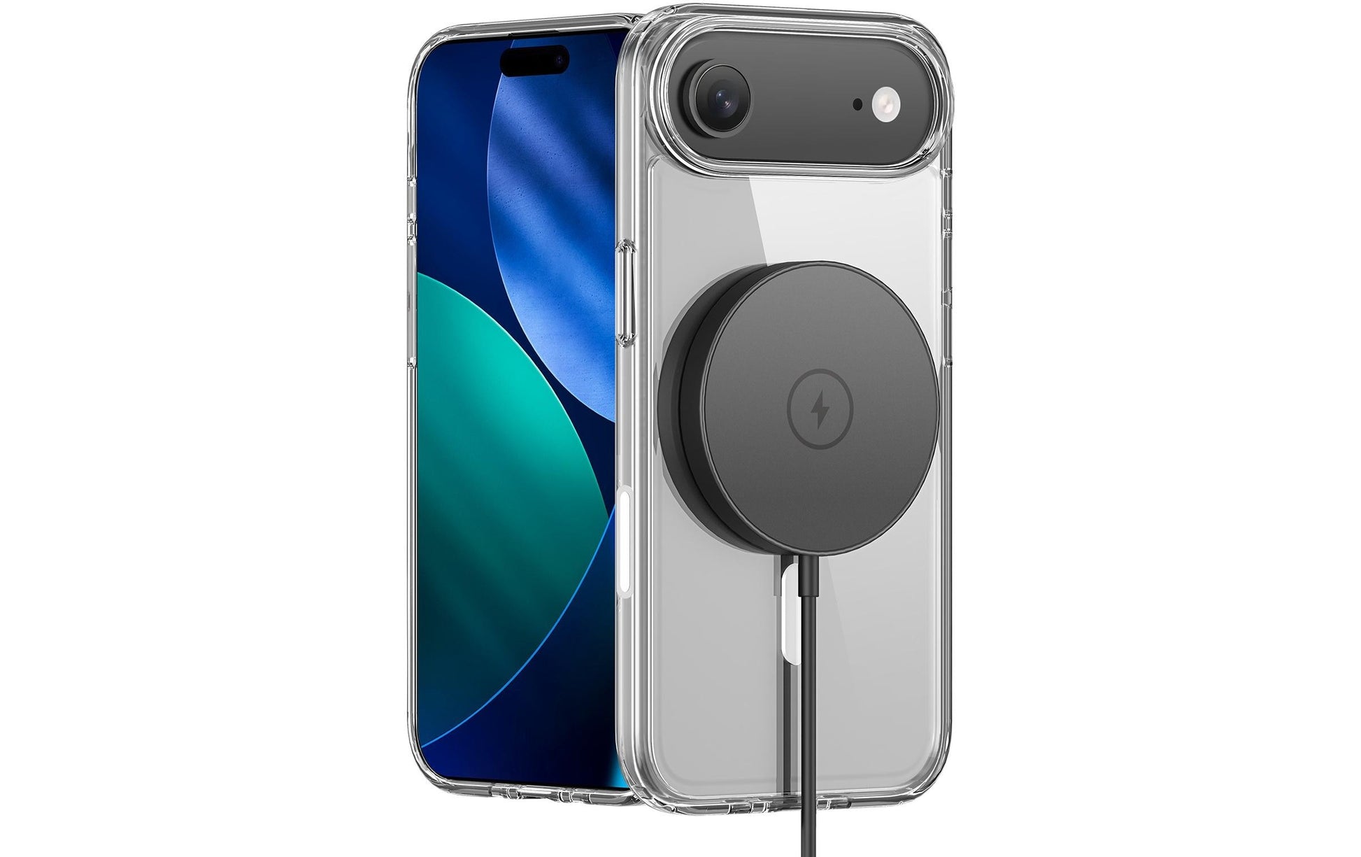 nevox StyleShell SHOCKFlex Backcover – für Apple iPhone Air, MagSafe, PC, Transparent