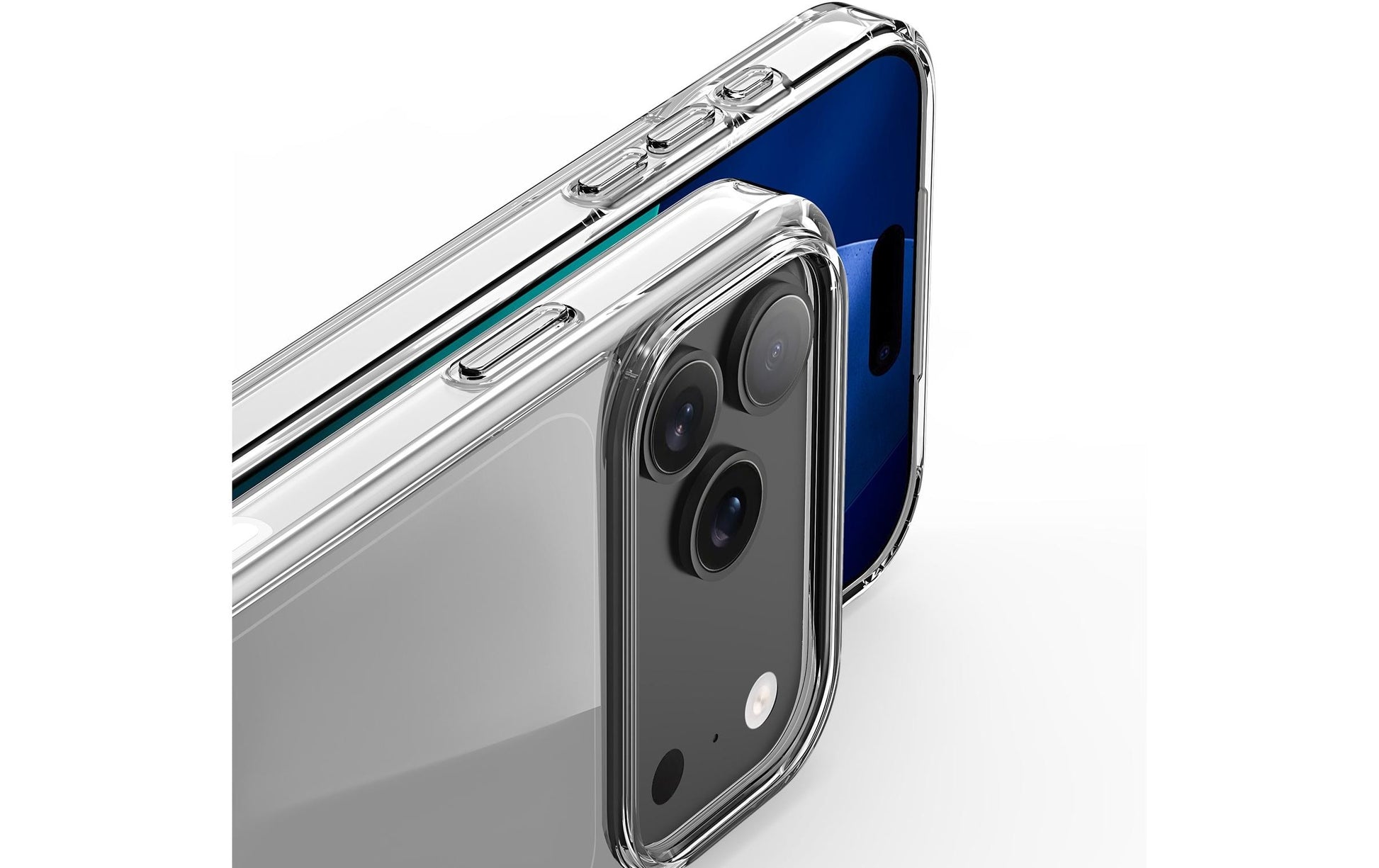 nevox StyleShell SHOCKFlex – Backcover – für Apple iPhone 17 Pro Max, TPU, Transparent