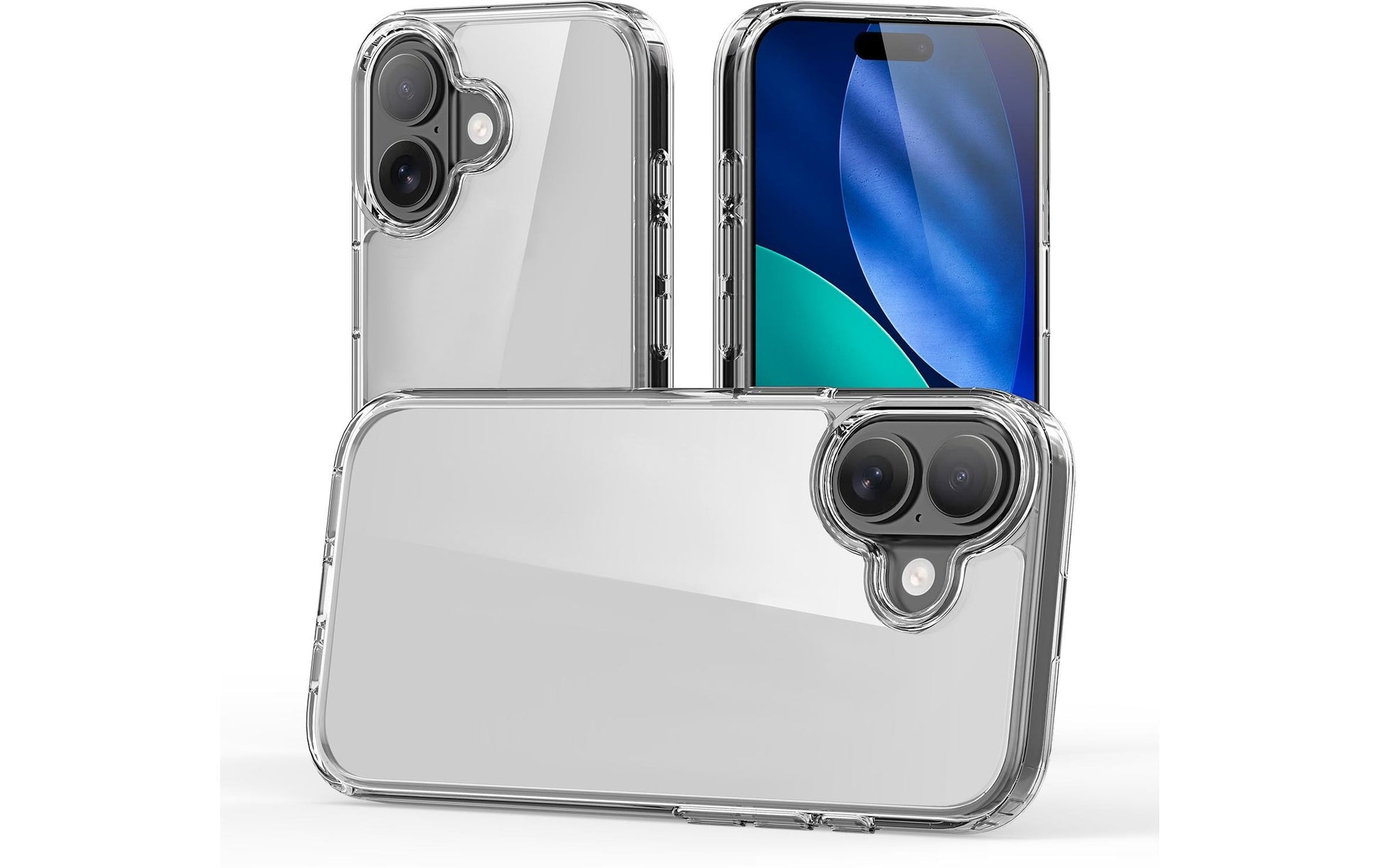 Nevox StyleShell SHOCKFlex Backcover – für Apple iPhone 17, TPU, Transparent