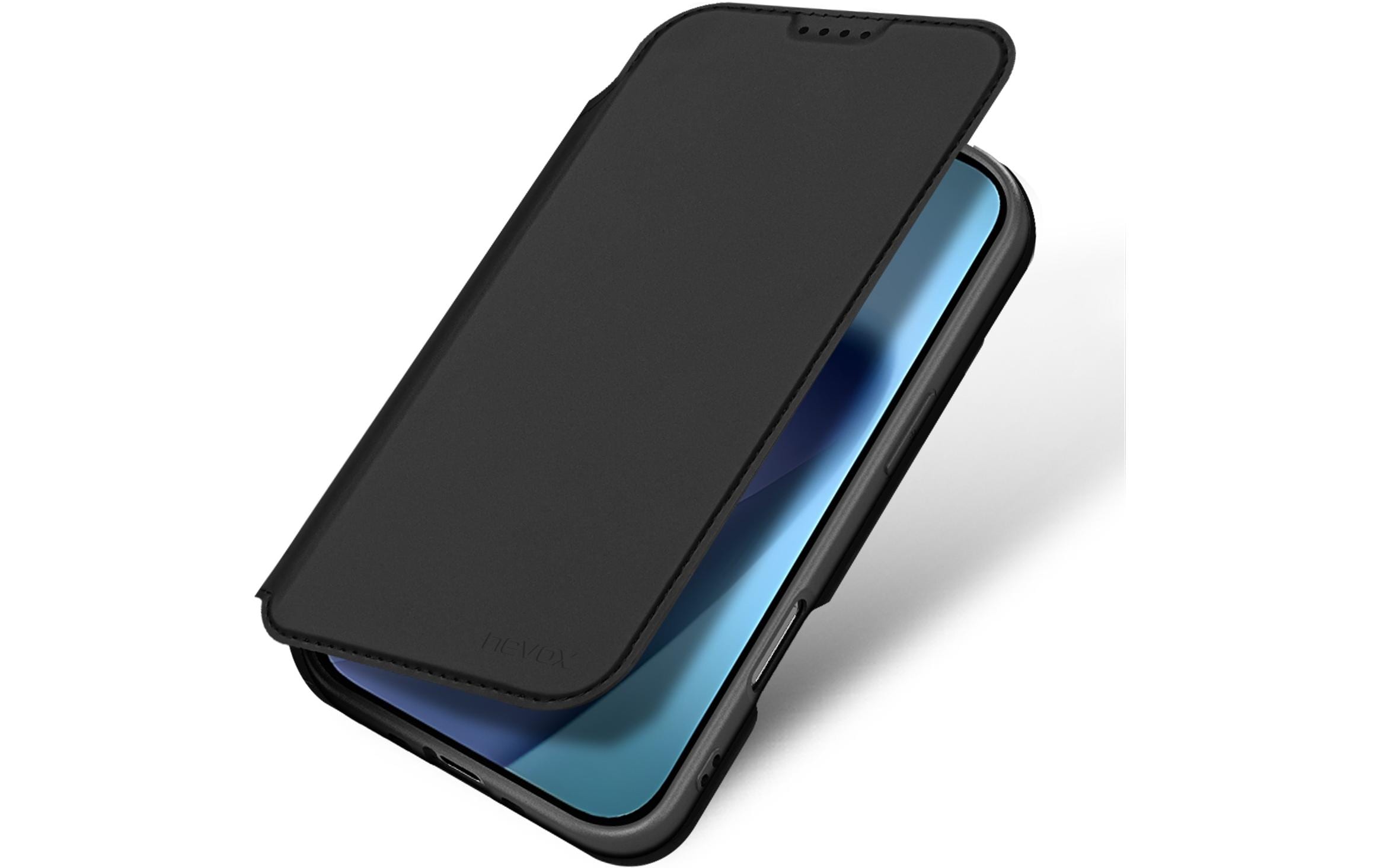 Nevox Vario Series Folio – für Apple iPhone Air, mit Kartenfach, PU, Schwarz