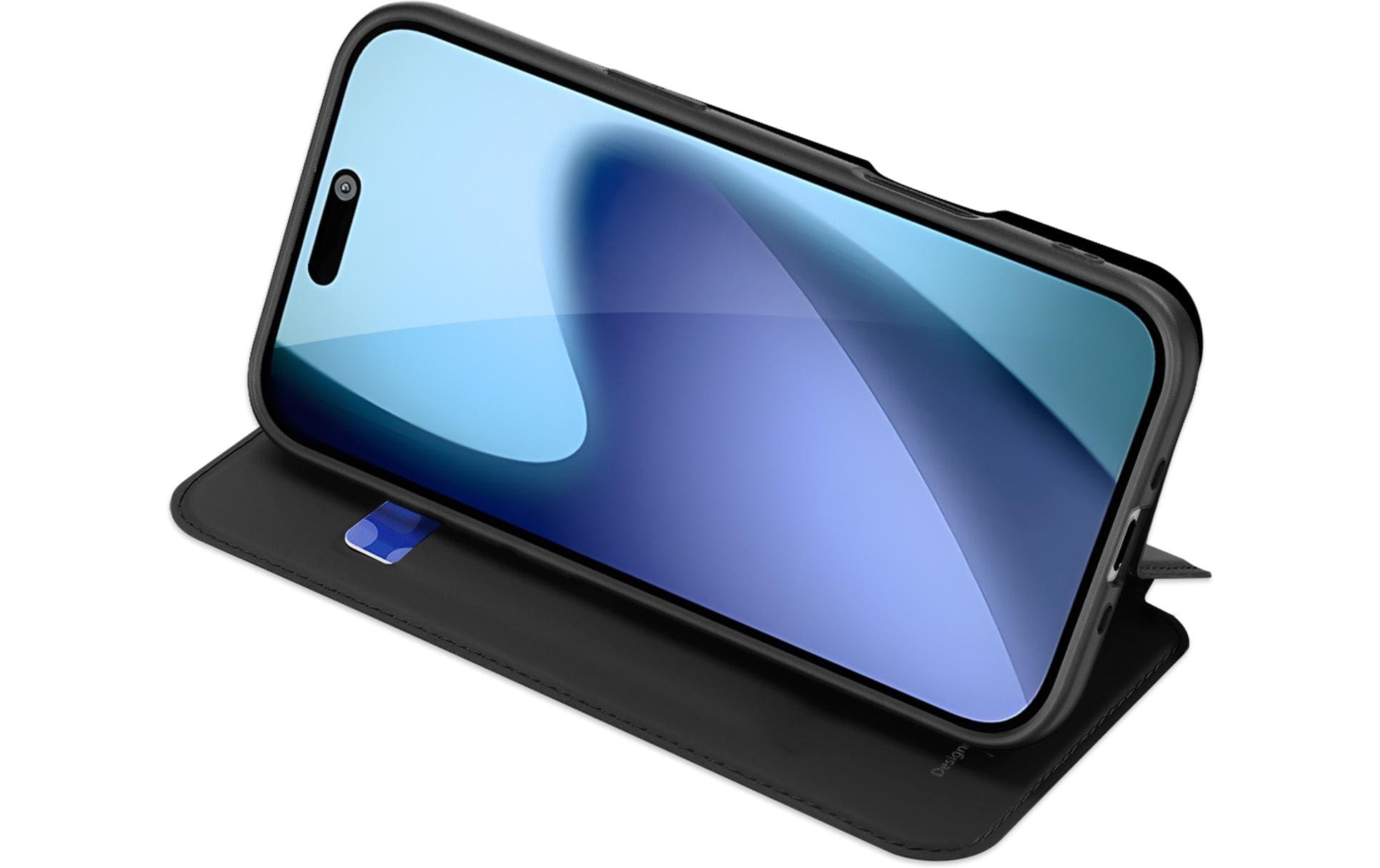 Nevox Vario Series Folio – für Apple iPhone Air, mit Kartenfach, PU, Schwarz