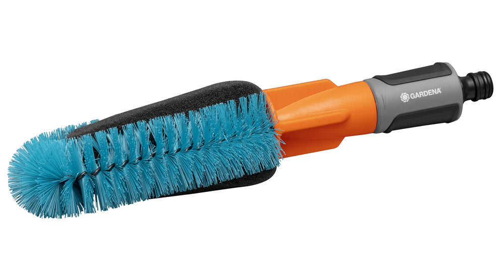 Gardena Fahrradbürste – 29,4×7,4×5,7 cm, schwarz/grün/grau/orange, 1 Stück