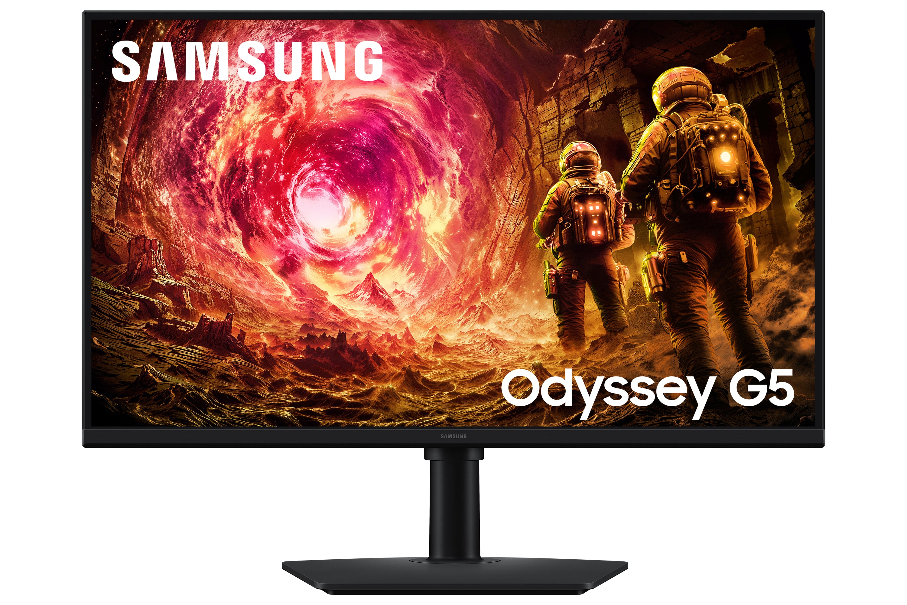 Samsung G50F – Monitor, 27" 2560 × 1440 (WQHD), IPS, 180 Hz, 300 cd/m², VESA 100 × 100, Schwarz