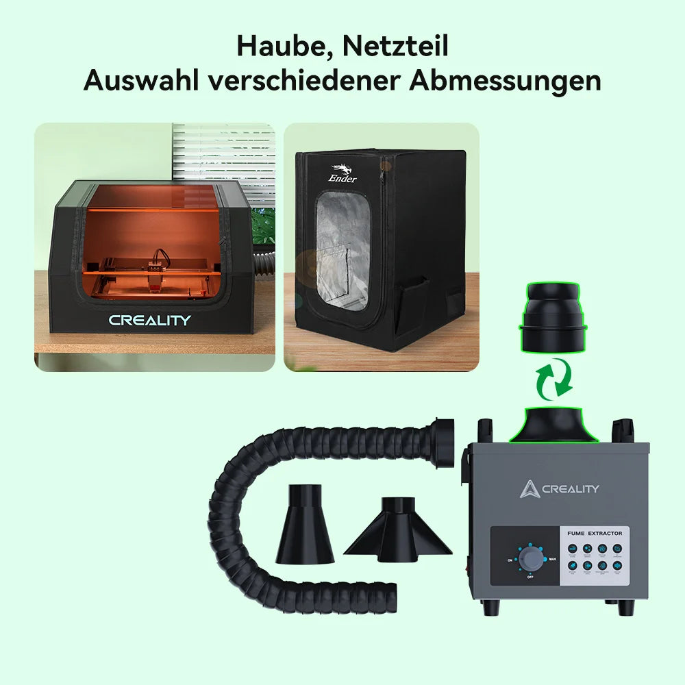 Creality Rauchfilteranlage 100W – 3D-Drucker, 7 kg