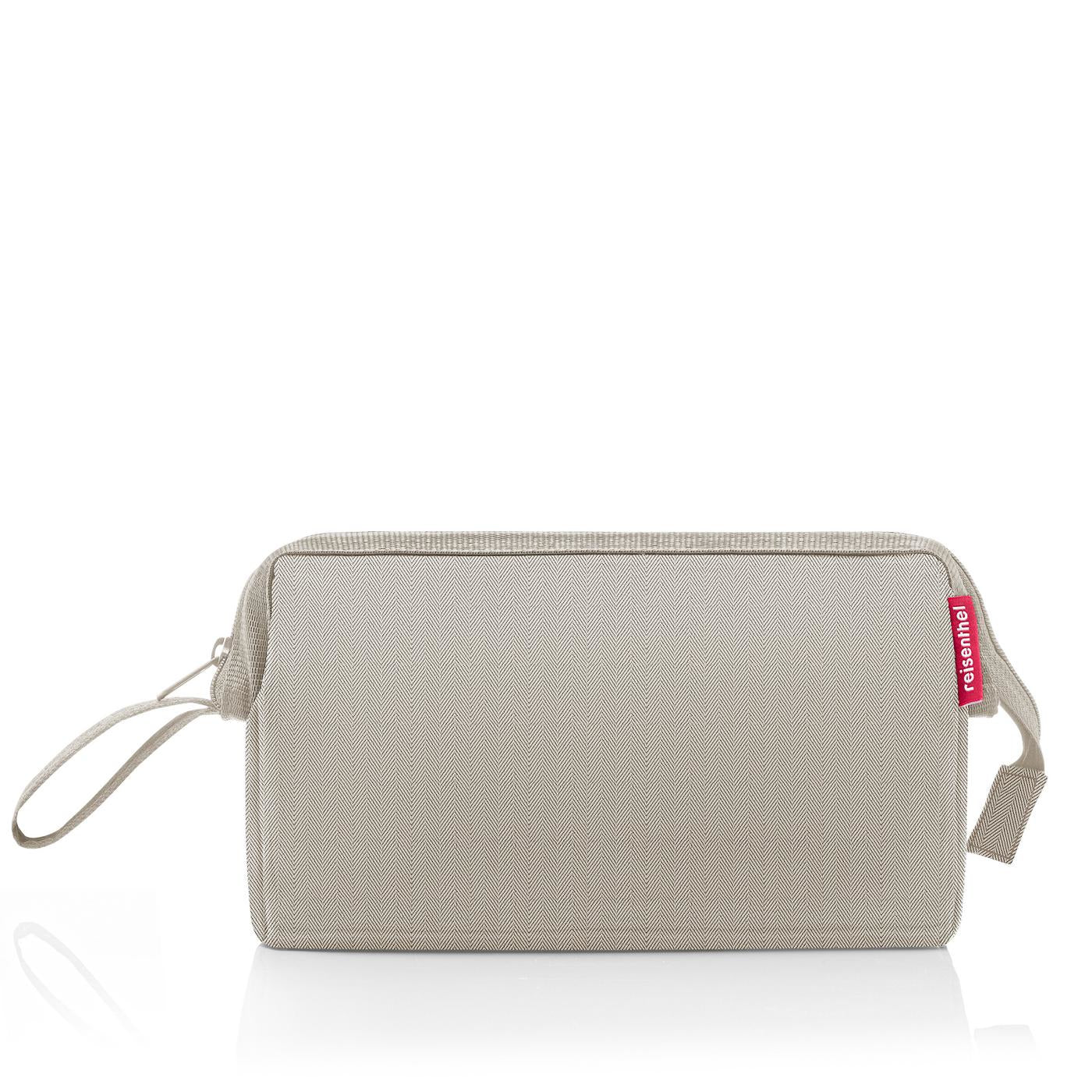 Reisenthel Necessaire Reise-Kosmetik – 4 l – Fischgrät Sand – Polyester – 1 Stk.
