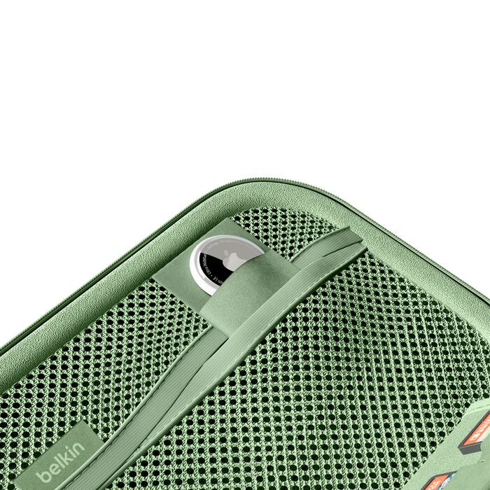 Belkin Tragetasche – wasserfest, stossfest – für Nintendo Switch 2 – 145 × 46 × 293 mm – grün, Polyester/Samt