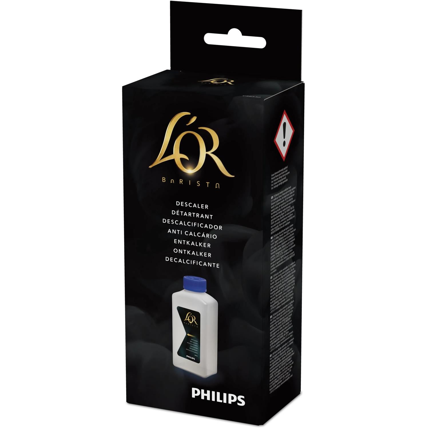 L’OR Philips – Entkalker CA6530/00 – für Kaffeemaschinen, 250 ml, 2 Stk.