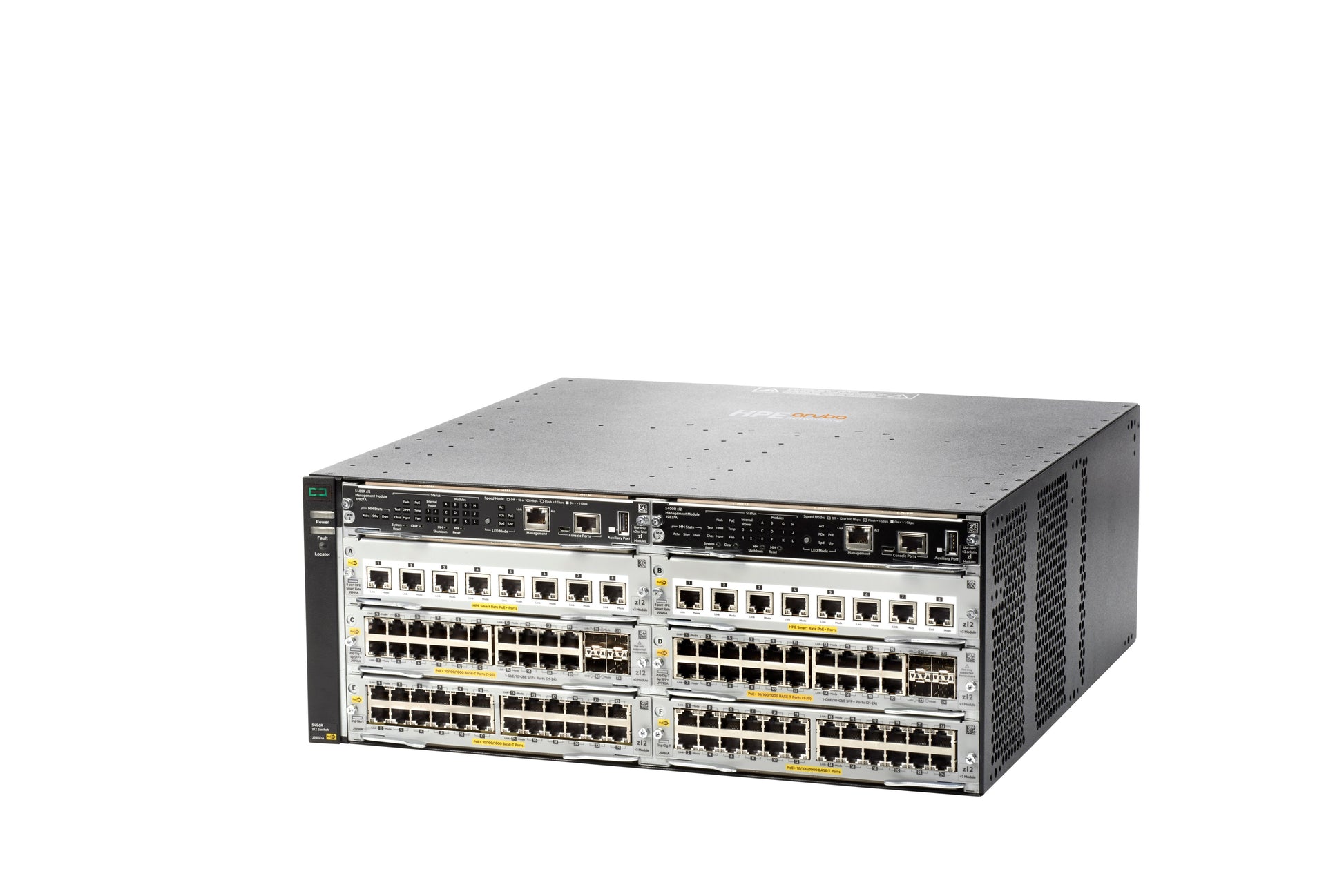 HPE Aruba Networking 5406R 8XGT – Managed Switch – 8×GbE, 8×SFP+, PoE+