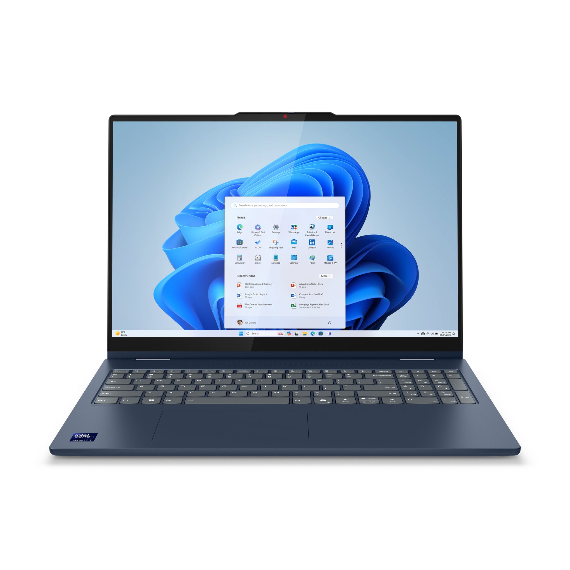 Lenovo IdeaPad 5 2-in-1 16IAL10 – 16" WUXGA Touch, Core Ultra 7 255H, 16 GB, 1 TB SSD, Win 11 Home