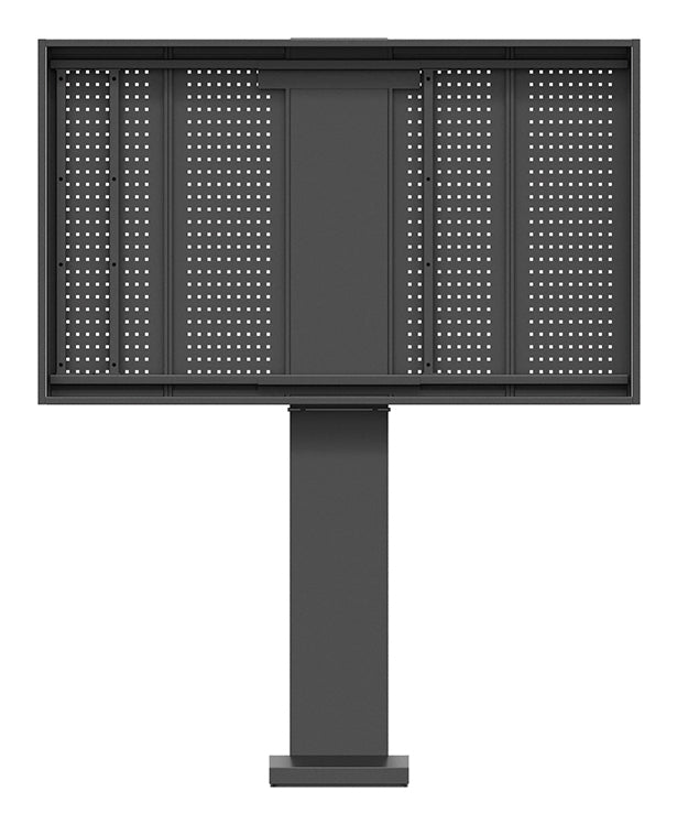 Hagor Digital Signage Stand – für Samsung OH75 Serie – wetterfest, Querformat – schwarz – ScreenOut OH75